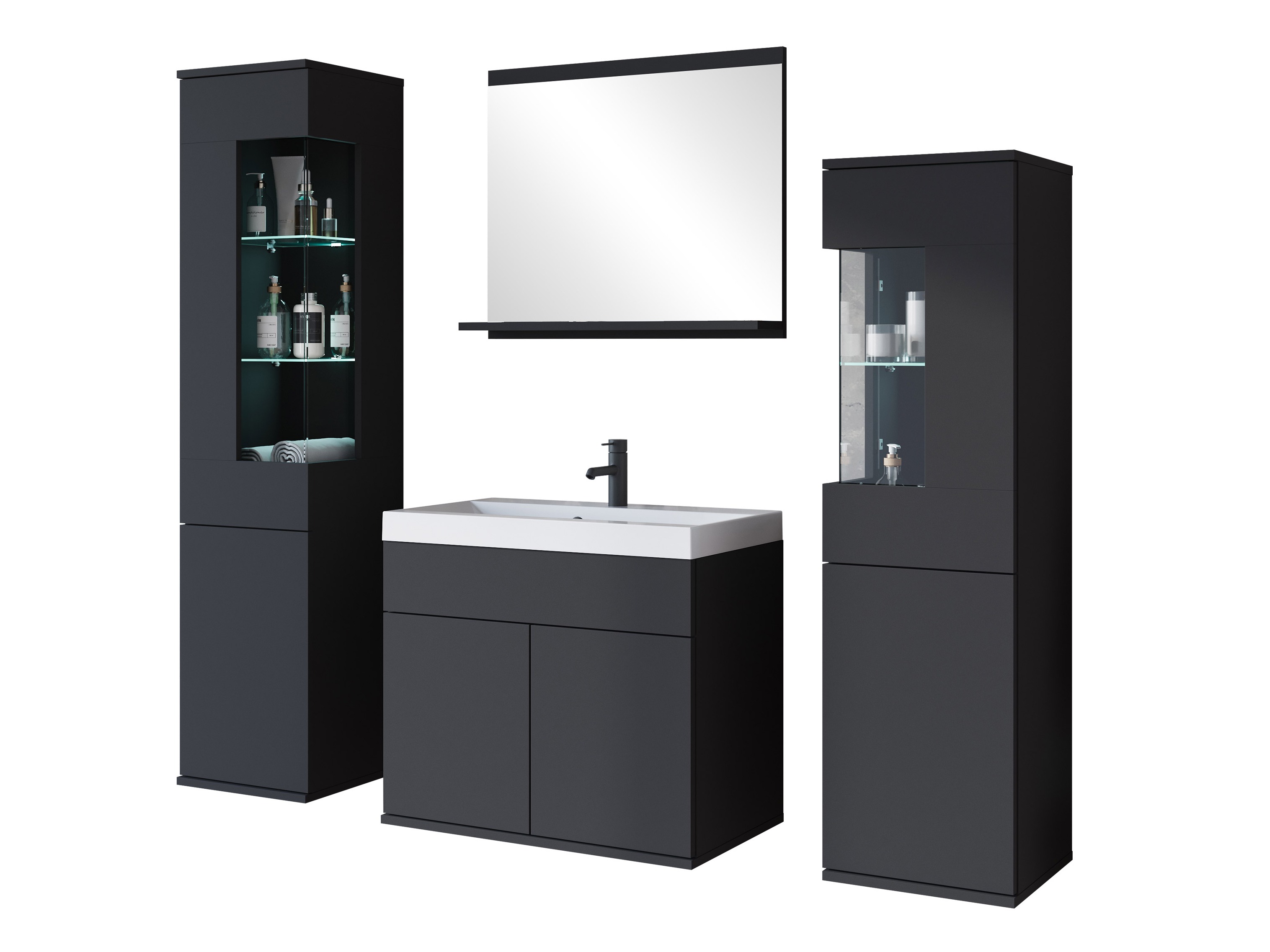 Vannitoakomplekt Sarasota 194 (Grafiit)