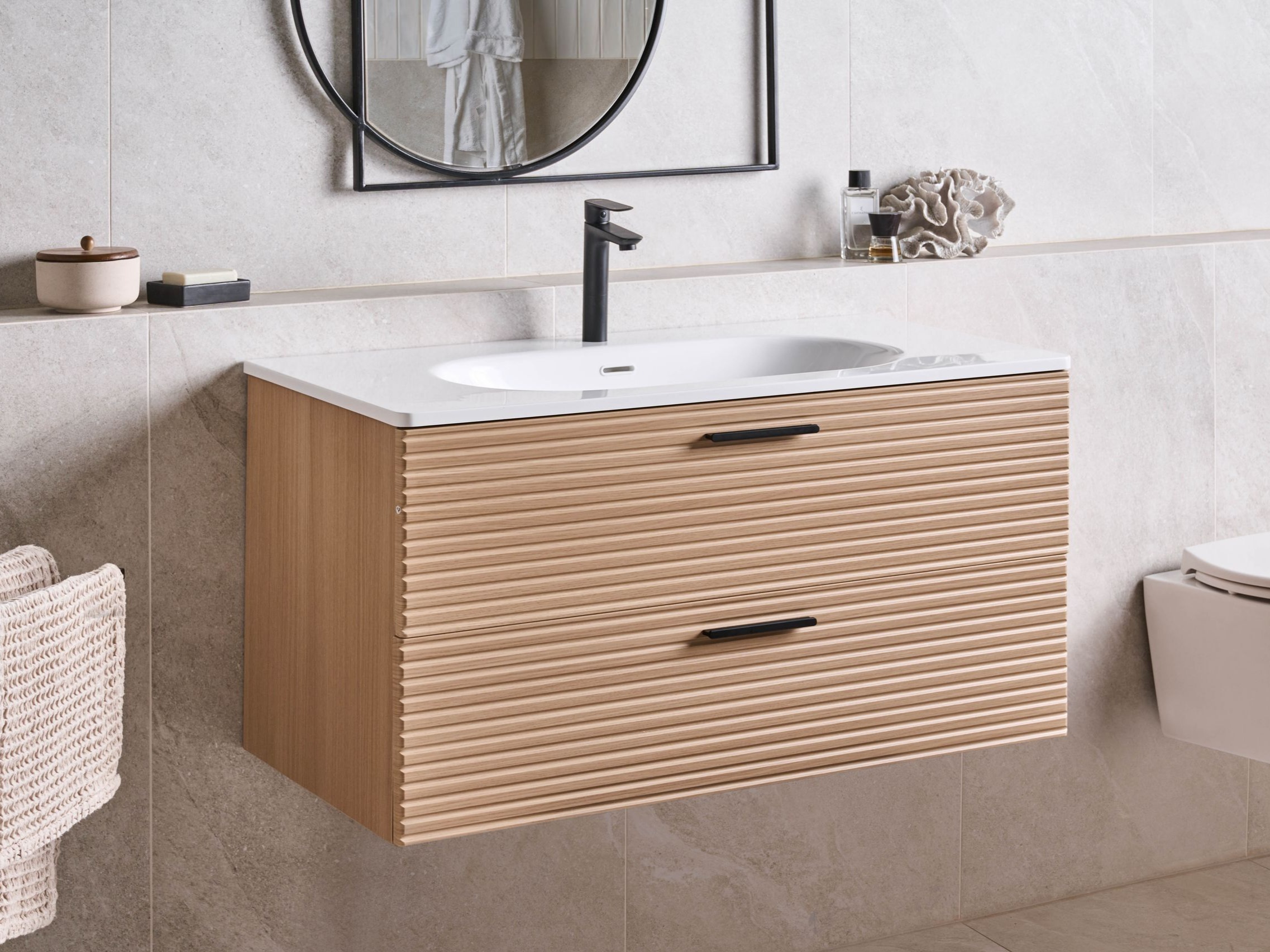 Vannitoa põrandakapp kraanikausile Berwyn 2874