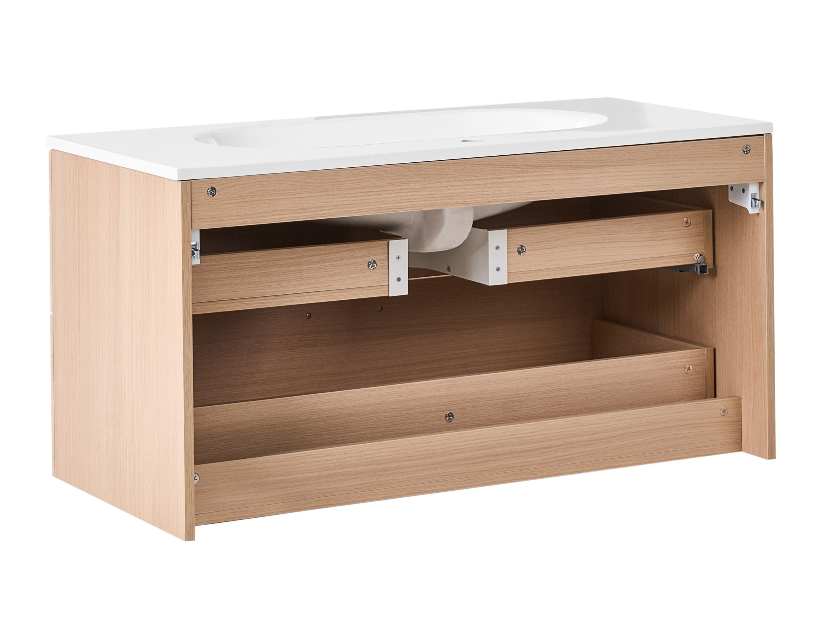 Vannitoa põrandakapp kraanikausile Berwyn 2874