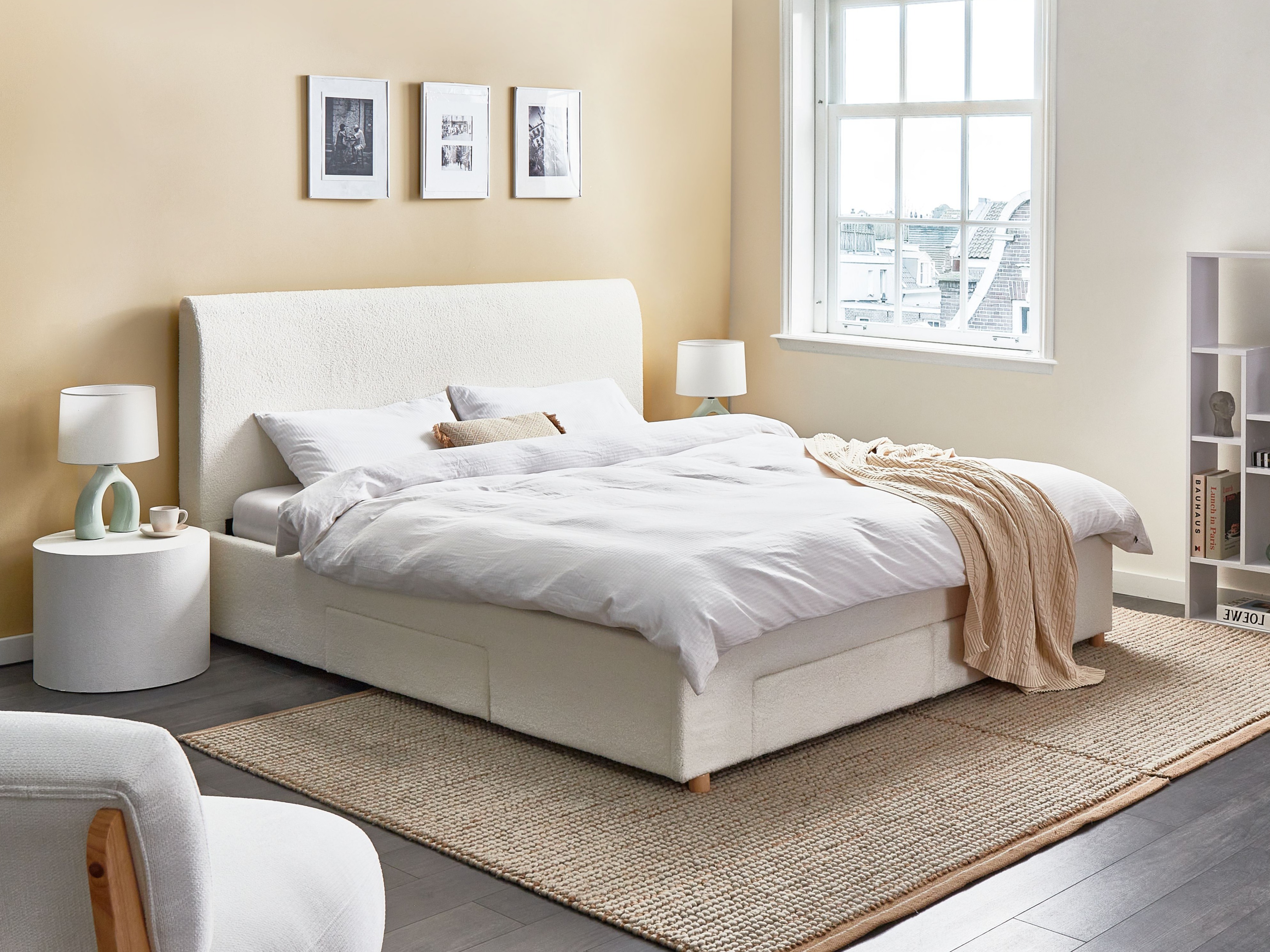 Voodi Berwyn 2875 (Valge)