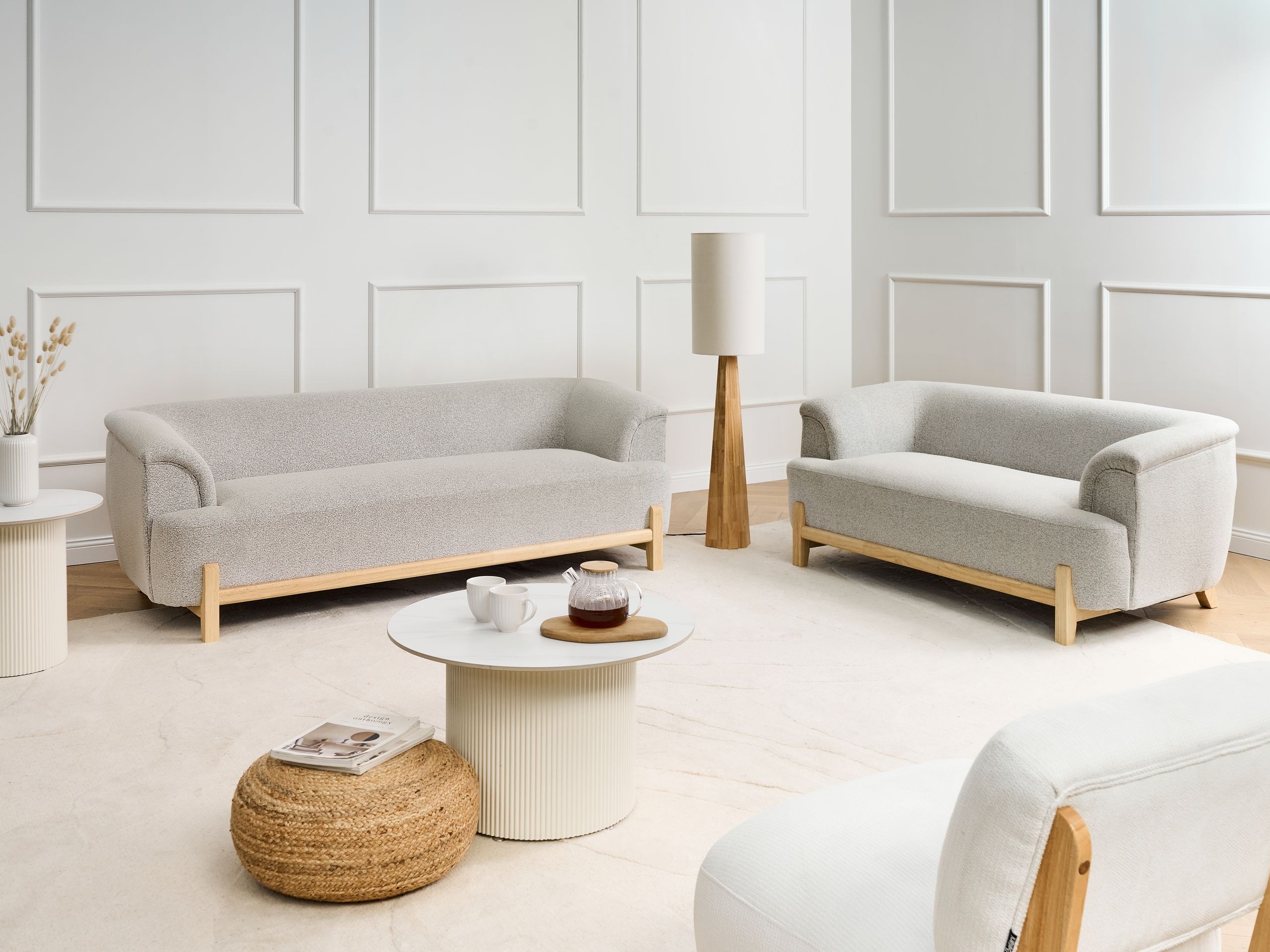 Pehme mööbli komplekt Berwyn 2881 (Helehall)