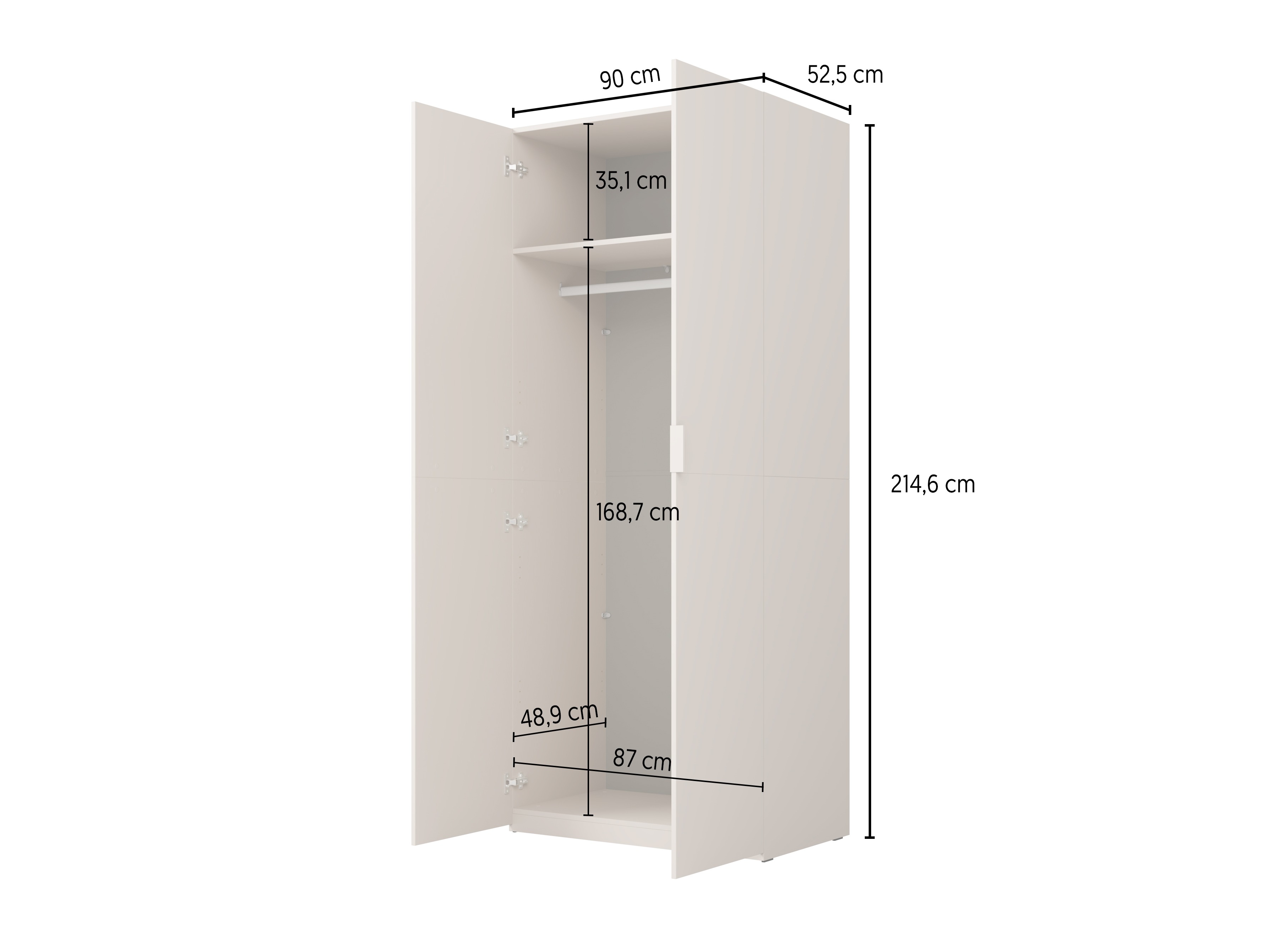 Riidekapp Austin 387 (Kašmiir)
