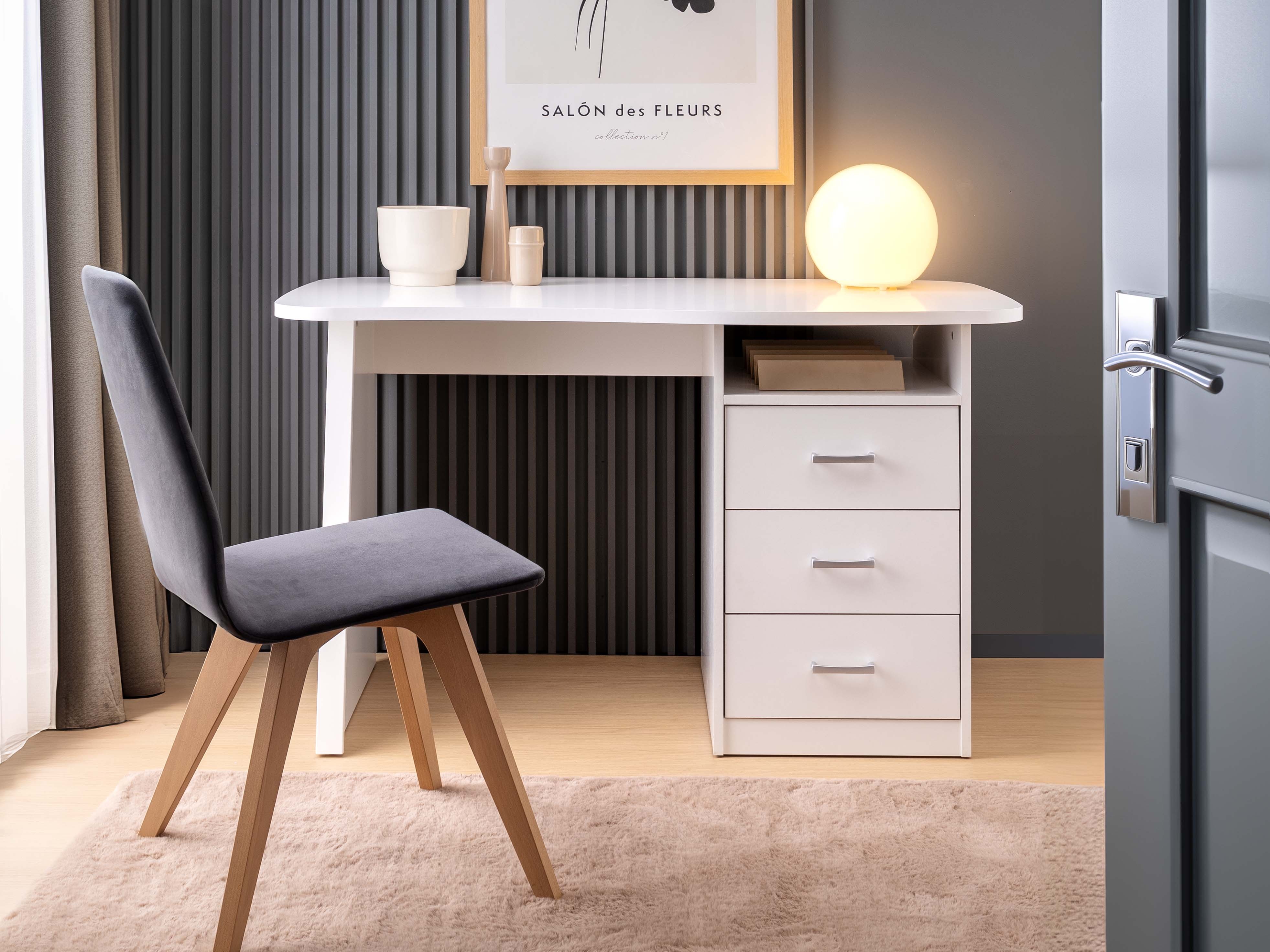 Kirjutuslaud Ontario 204 (Valge)