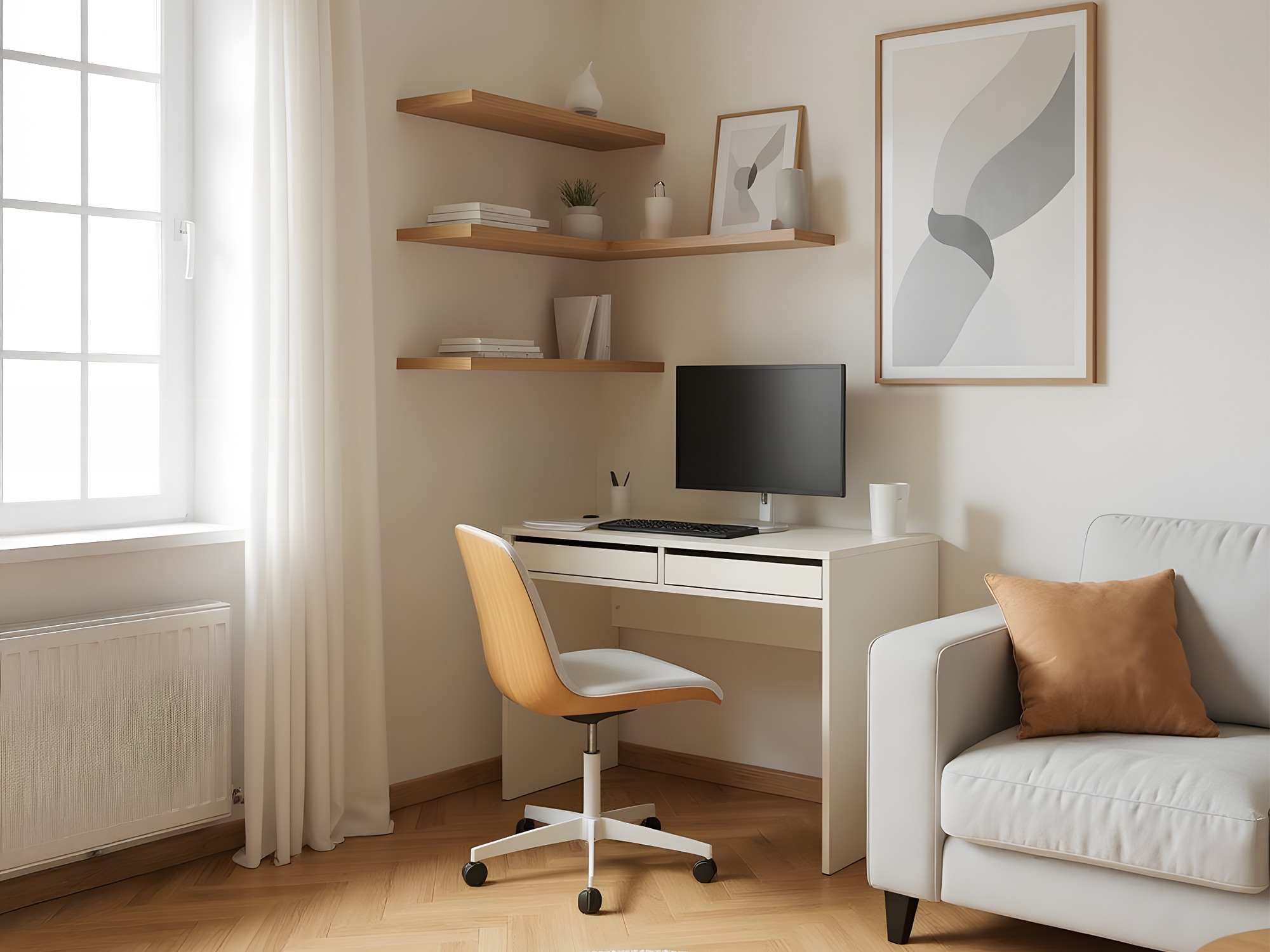 Kirjutuslaud Ontario 207 (Valge)