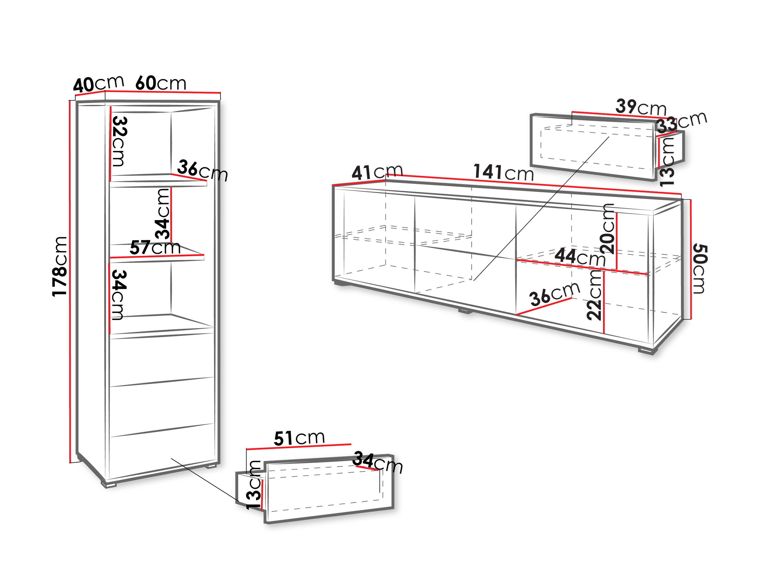 Elutoa komplekt Comfivo Tutela IV (Valge)