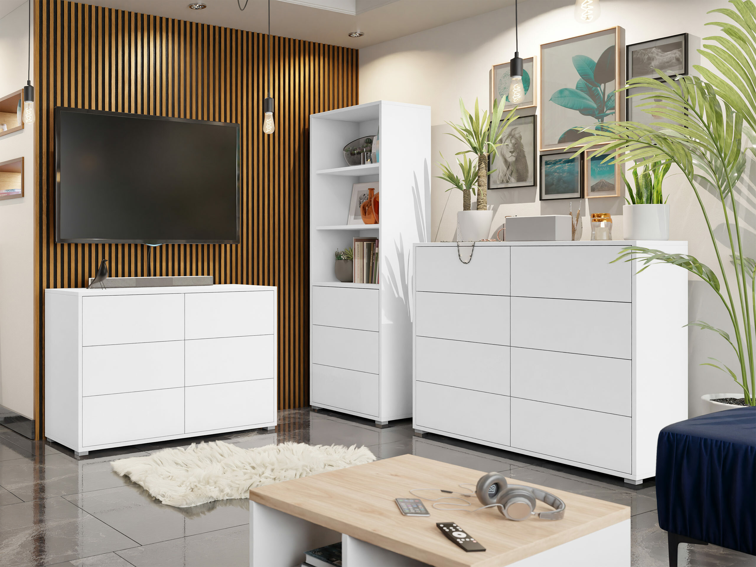 Riiul Comfivo Fersoe 105 (Valge)