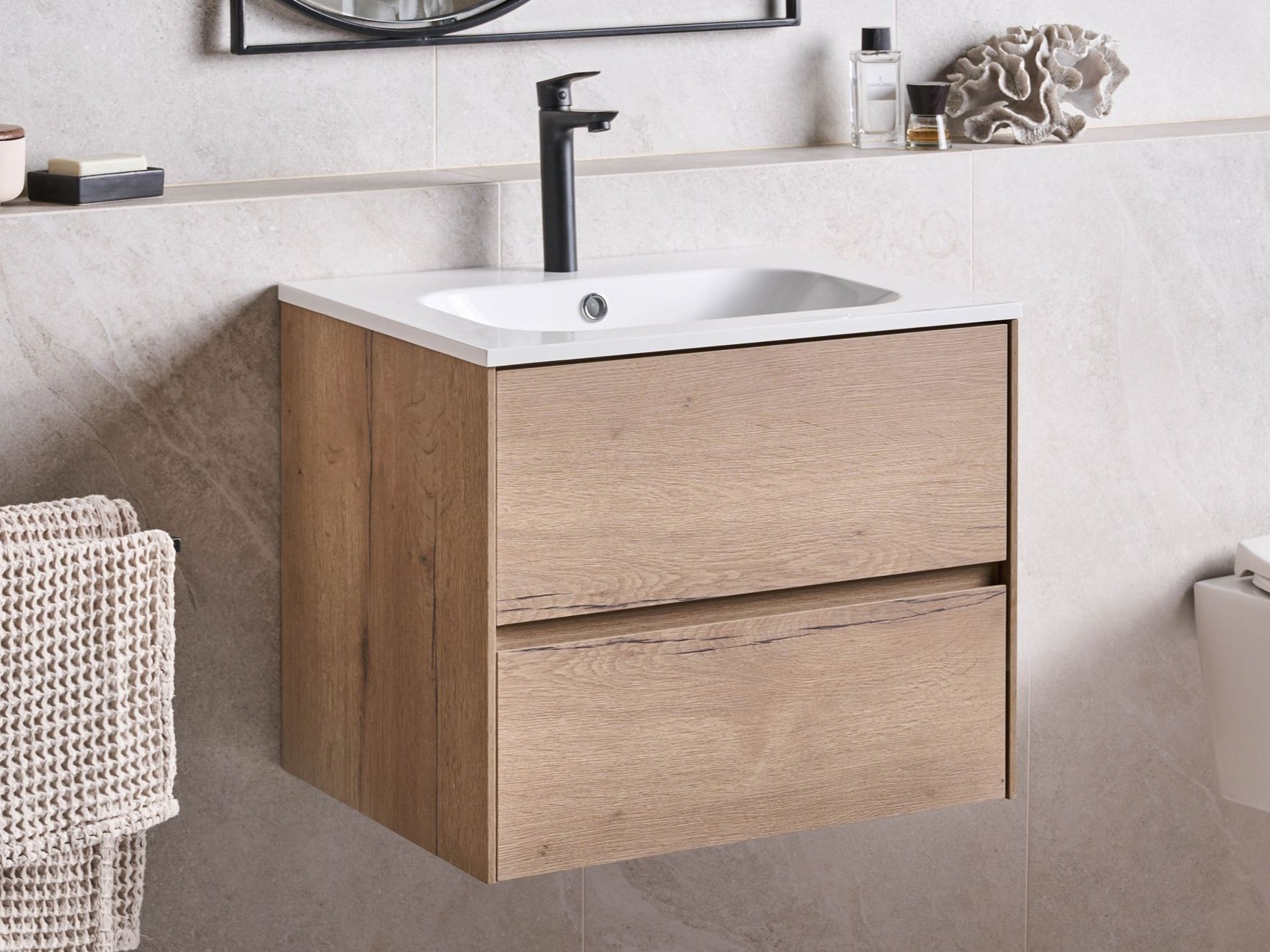 Vannitoa põrandakapp kraanikausile Berwyn 2886