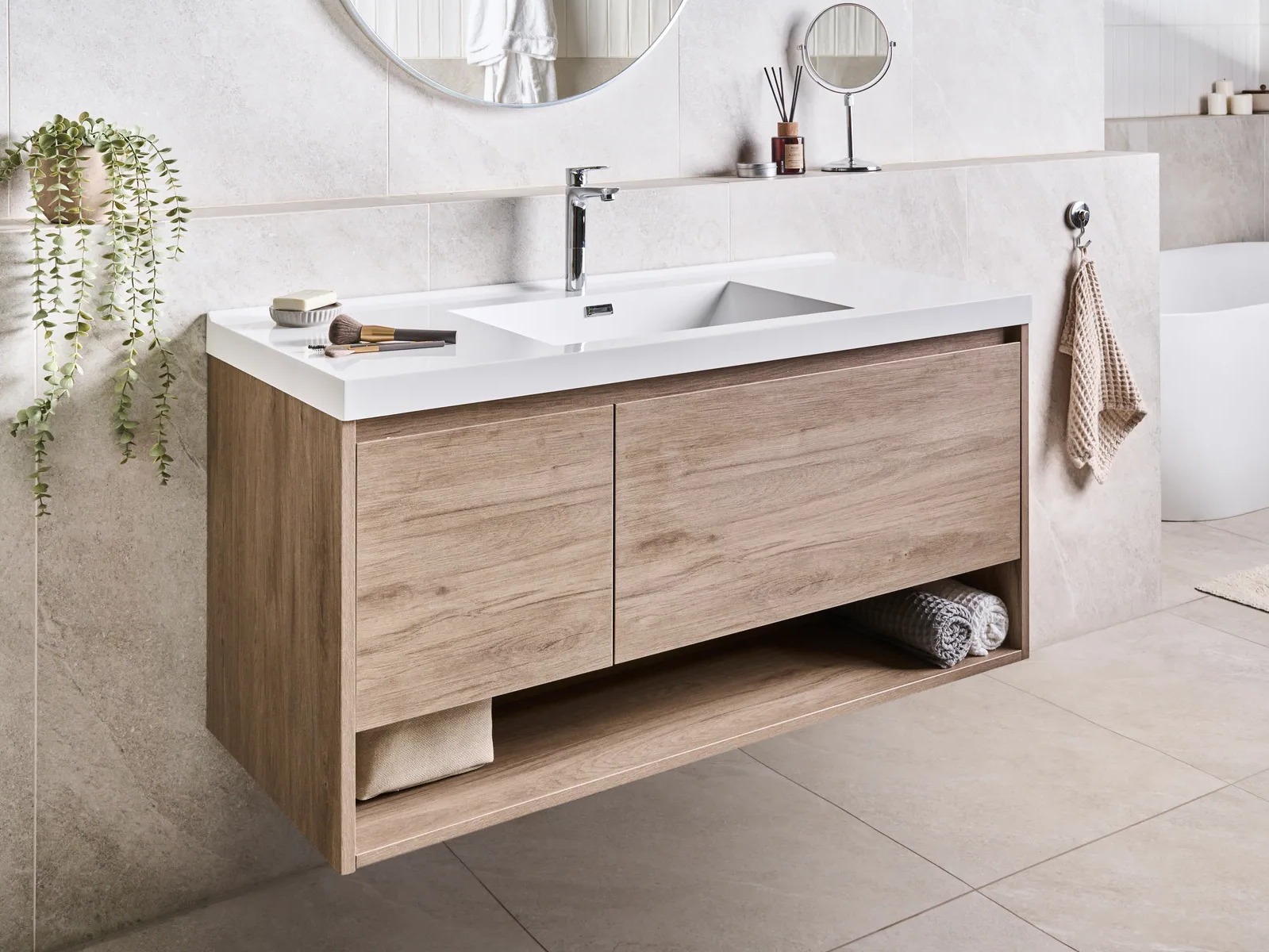 Vannitoa põrandakapp kraanikausile Berwyn 2898