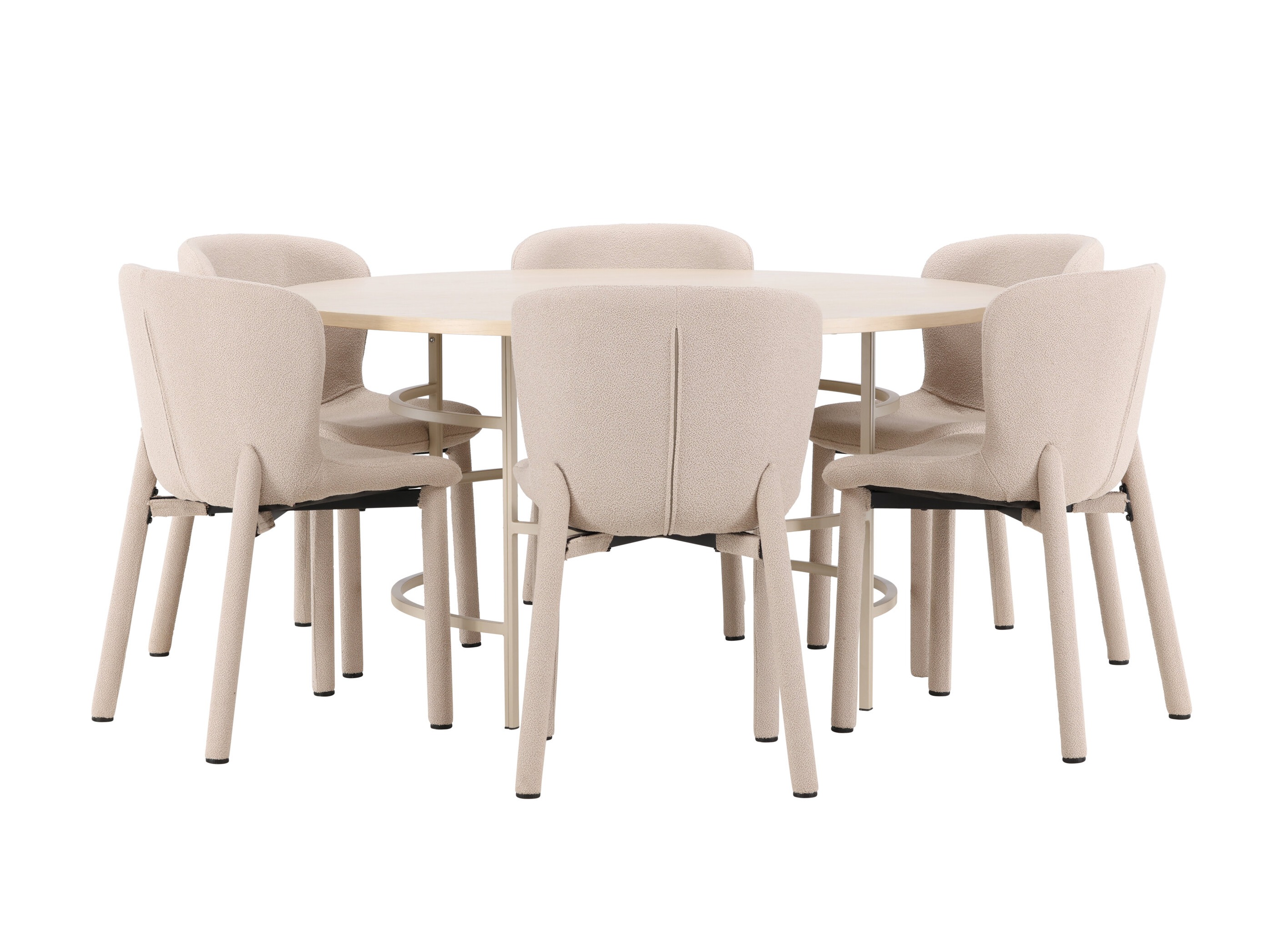 Söögitoakomplekt Dallas 4987 (Helepruun)