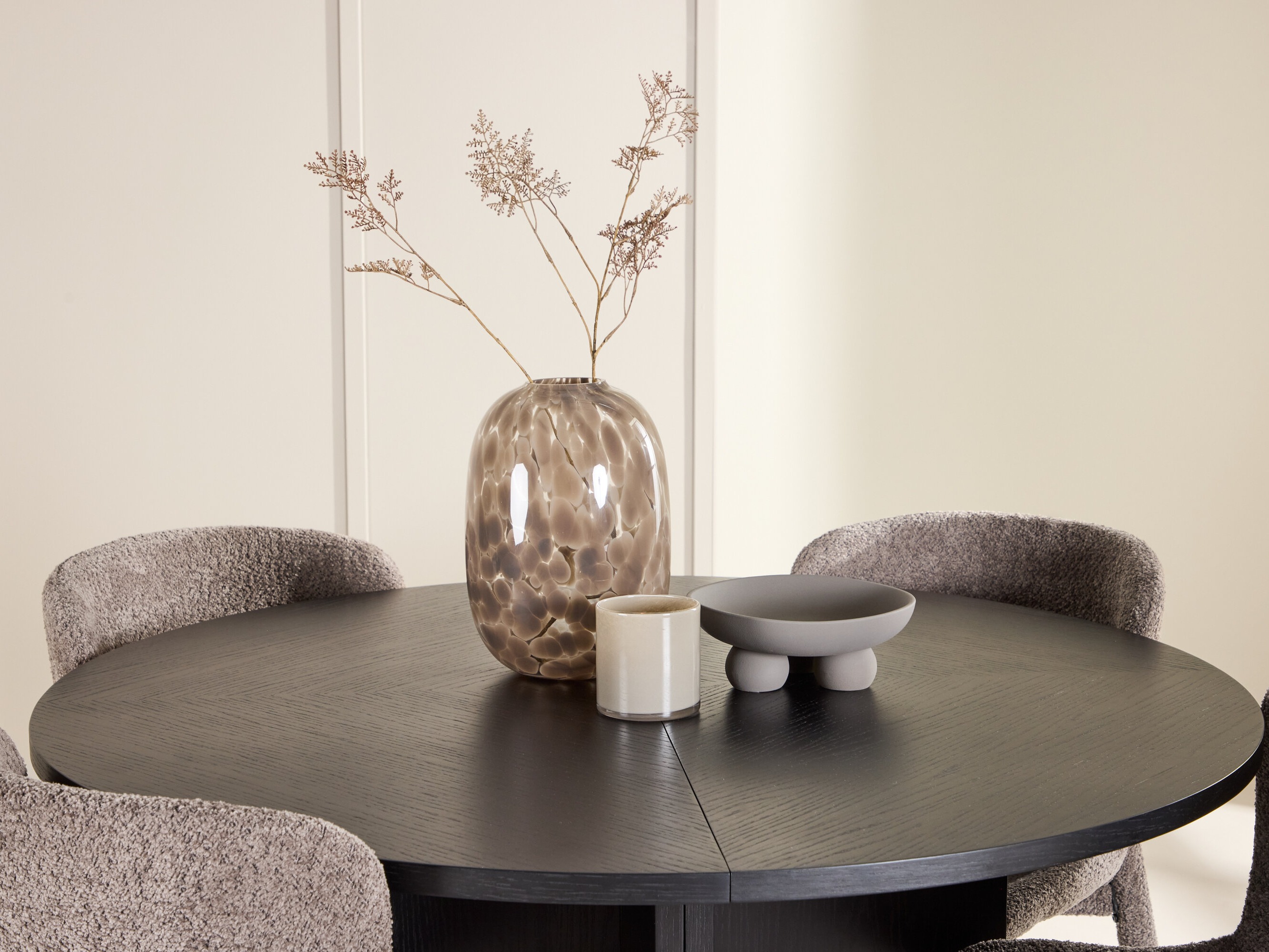 Söögitoakomplekt Dallas 4988 (Must)