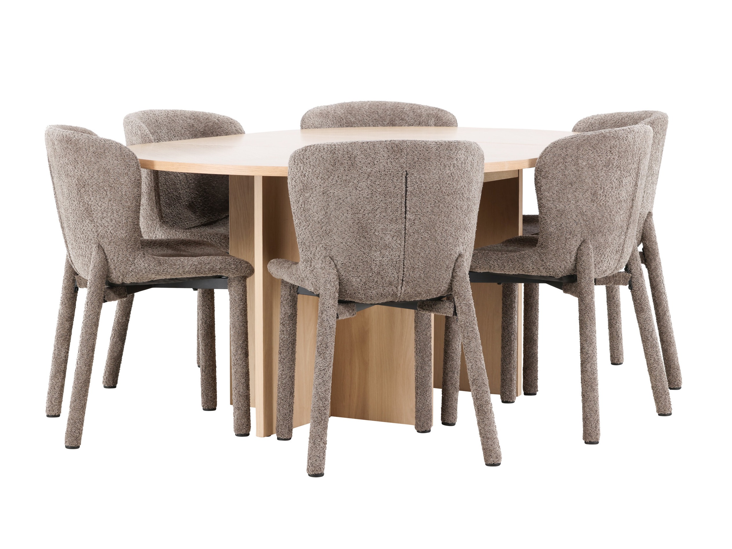 Söögitoakomplekt Dallas 4989 (Tamm)