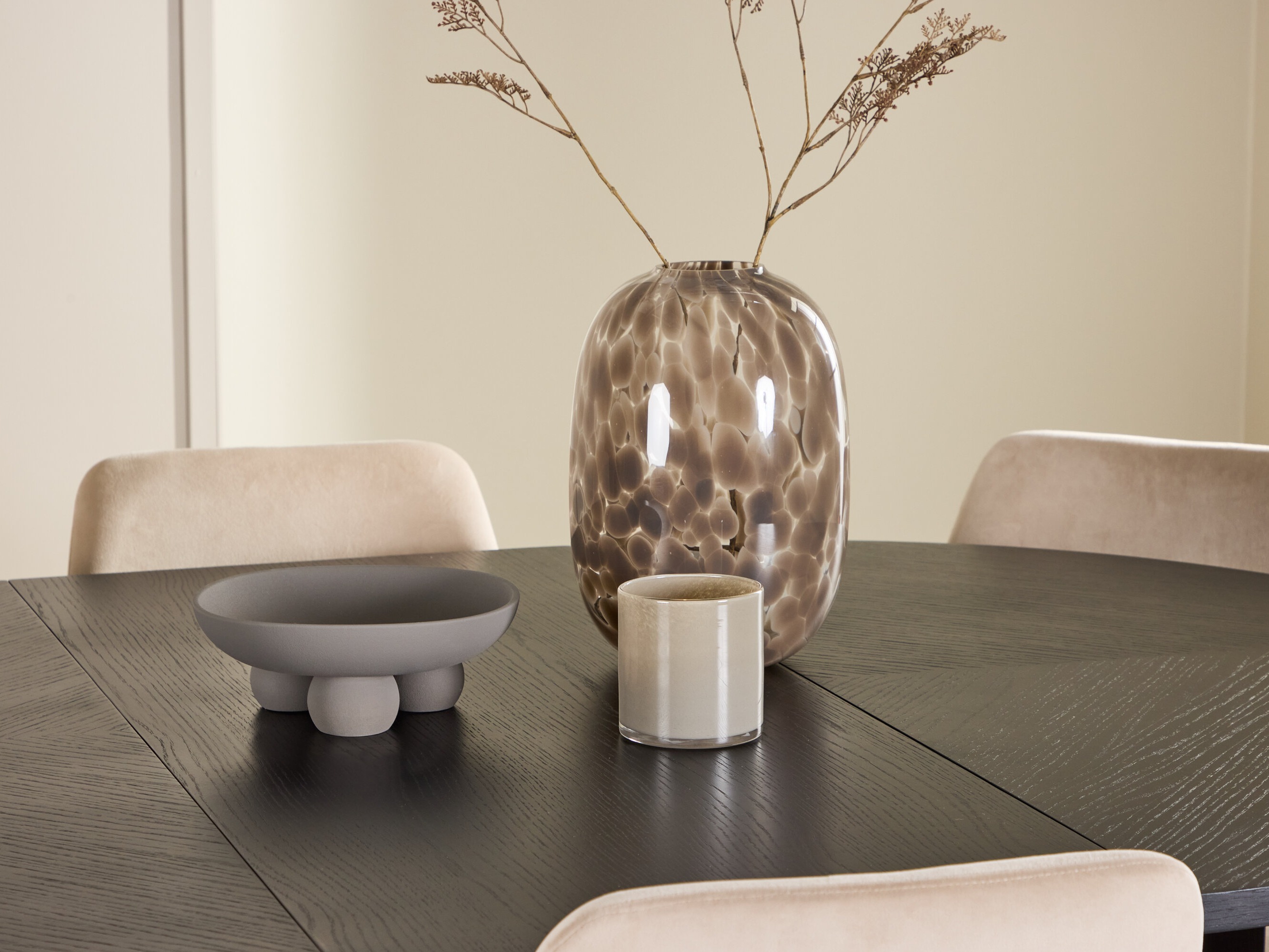 Söögitoakomplekt Dallas 4992 (Must)