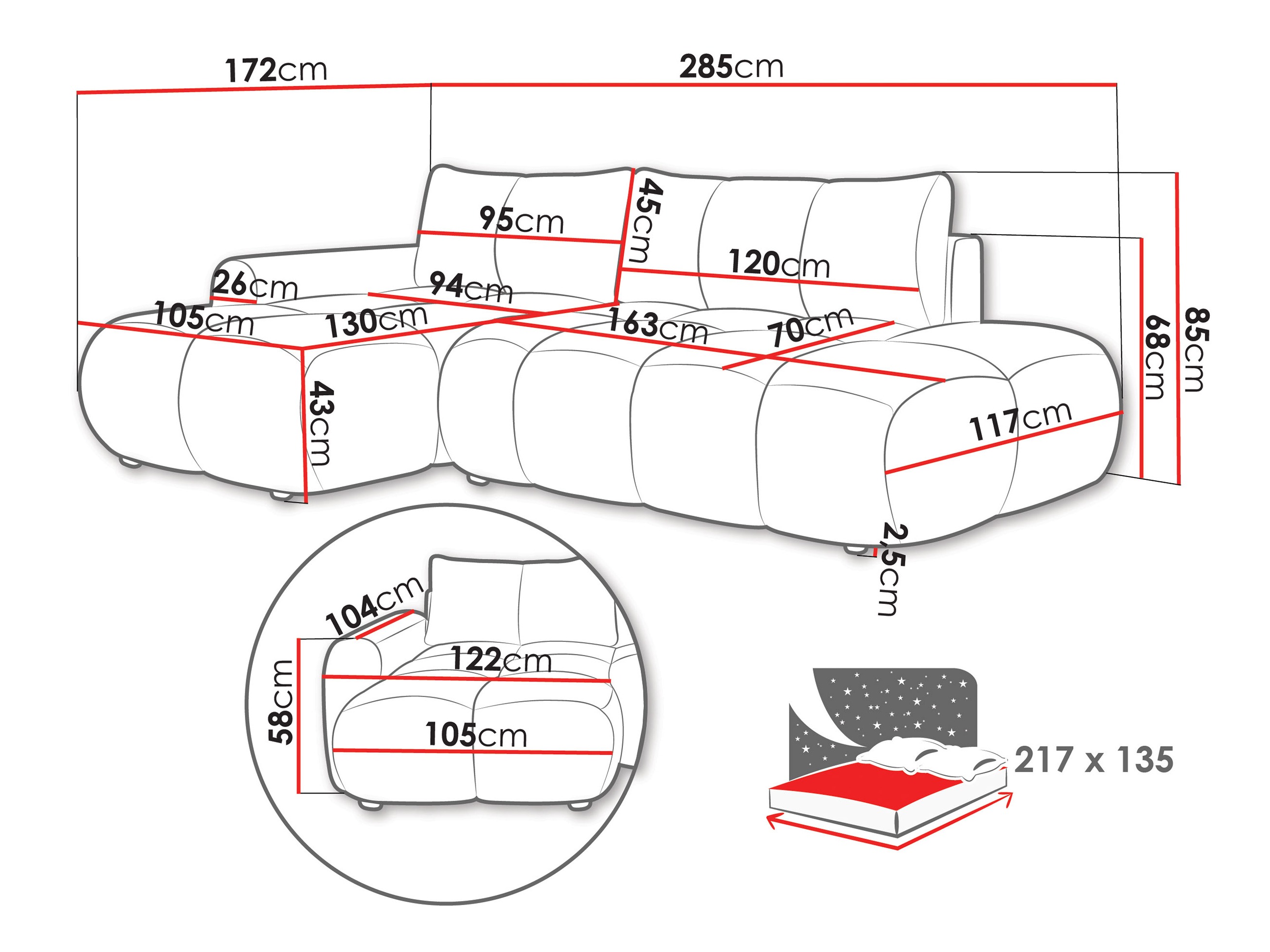 Nurgadiivan TrendyNest 120 (Flow 02)