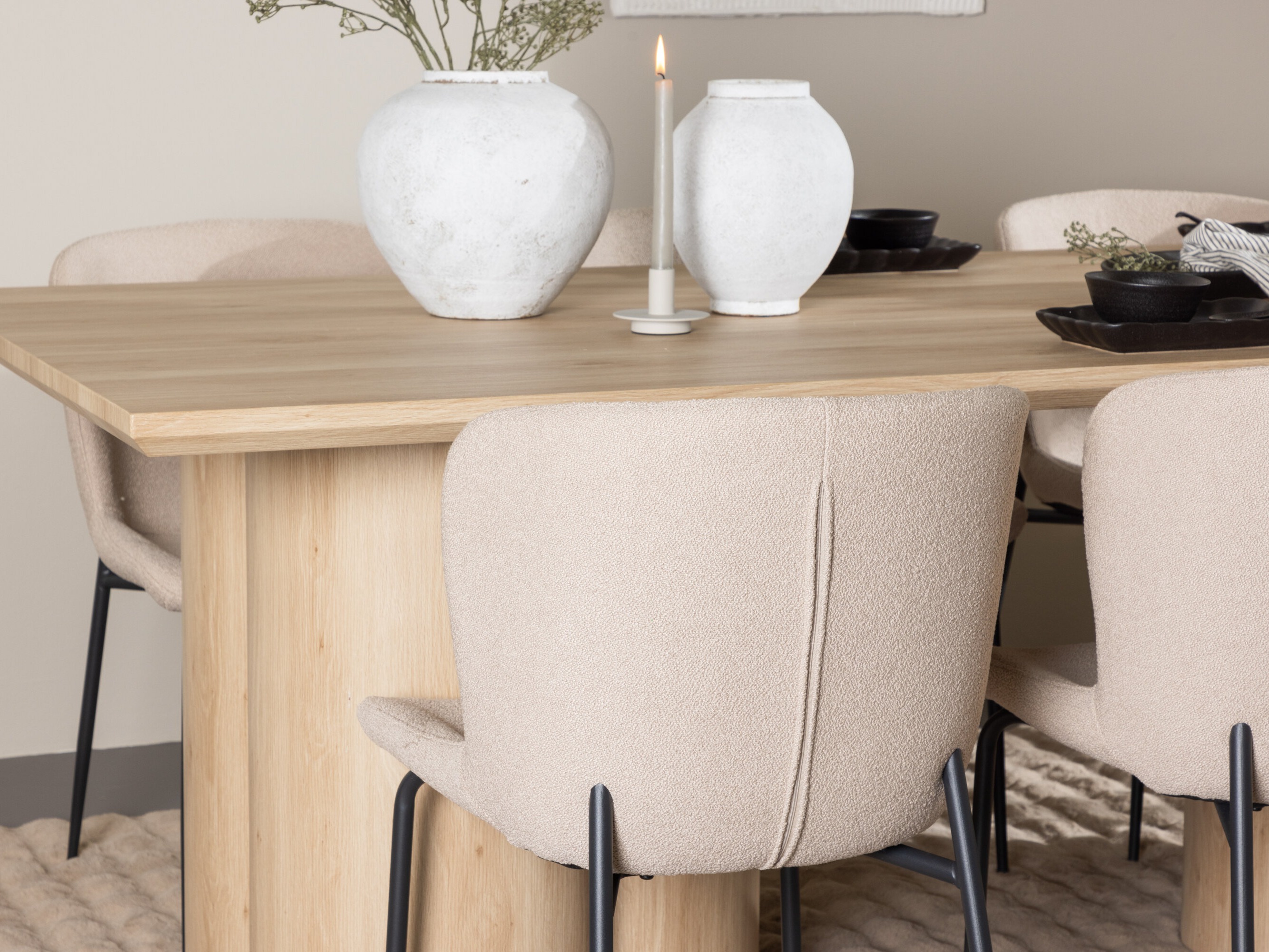 Söögitoakomplekt Dallas 5021 (Beež)