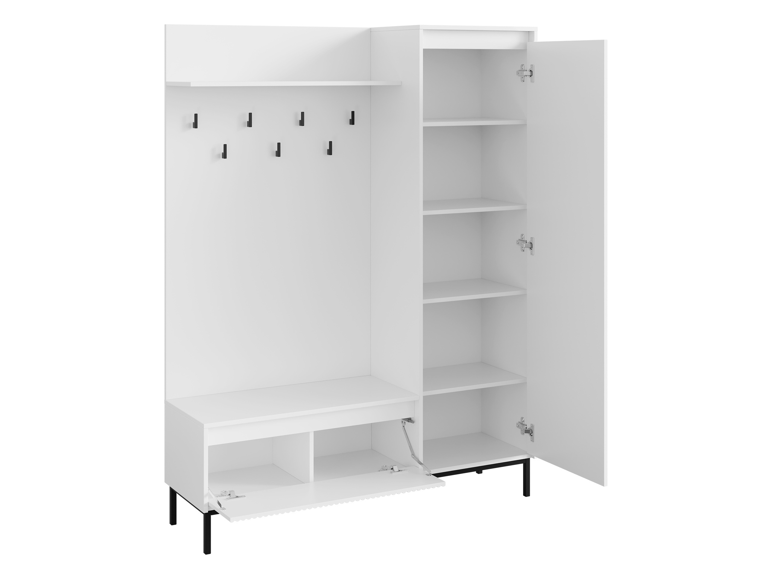 Esikukomplekt Comfivo Delruva 112 (Valge)