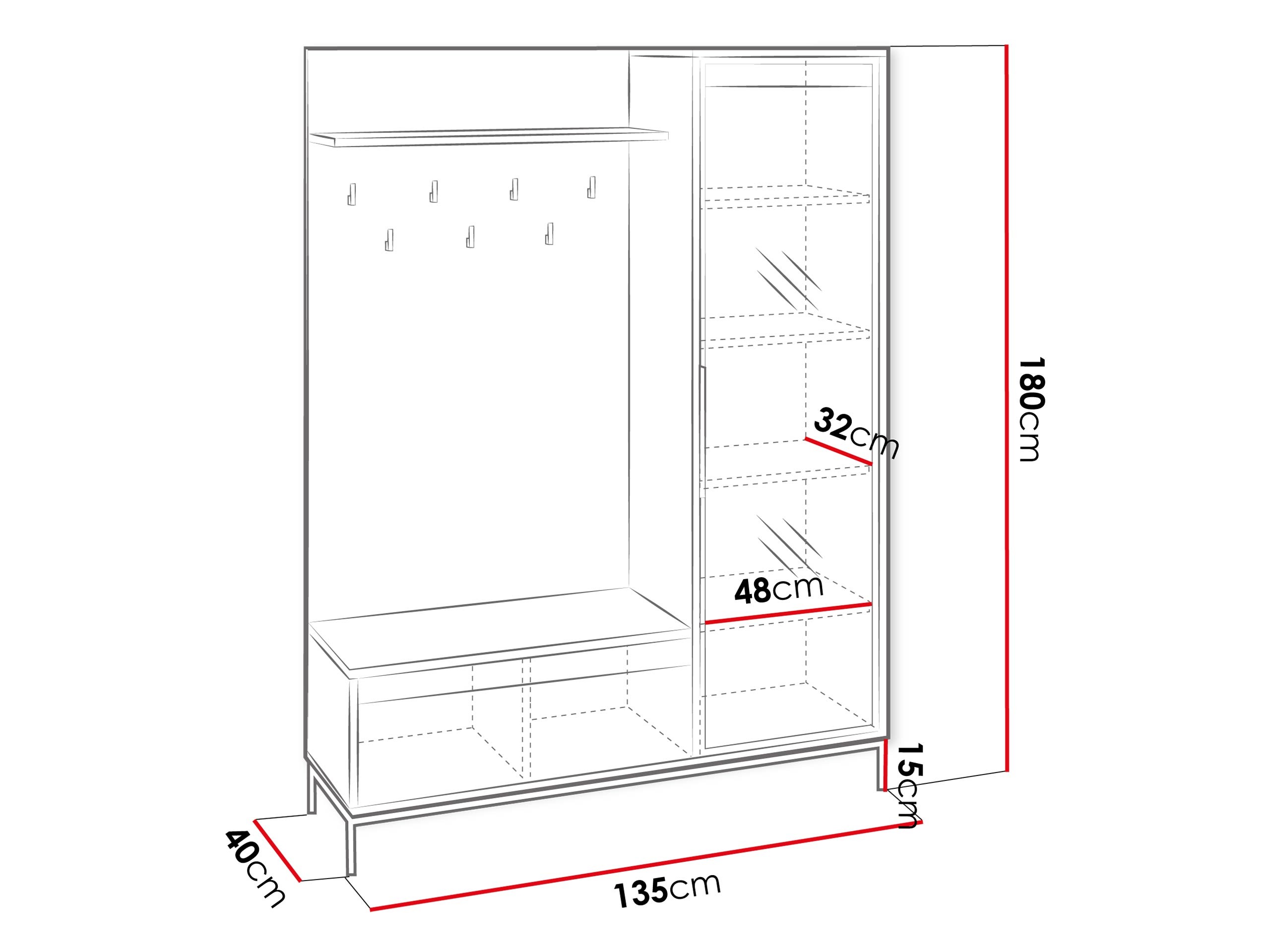 Esikukomplekt Comfivo Delruva (Kašmiir)