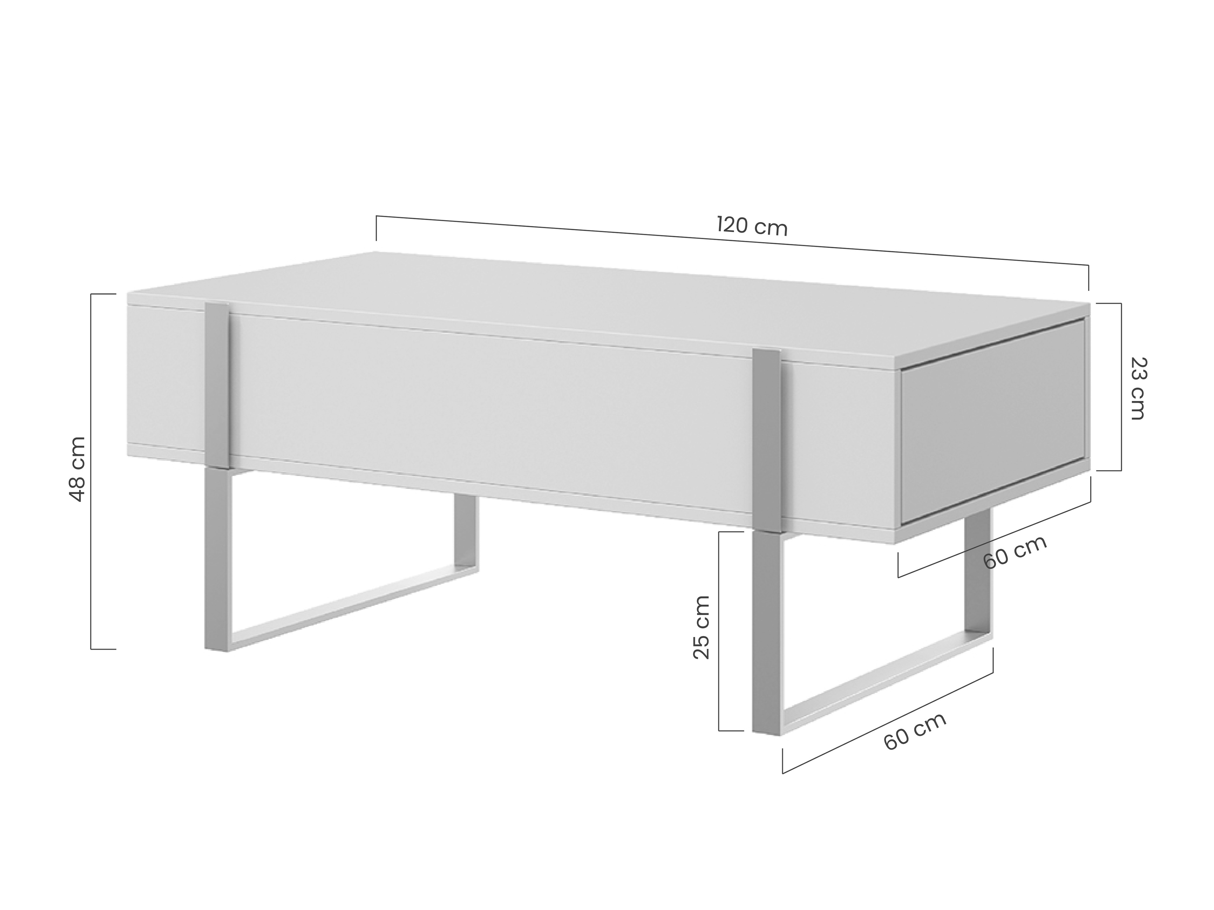 Diivanilaud Lortesu 110 (Must)
