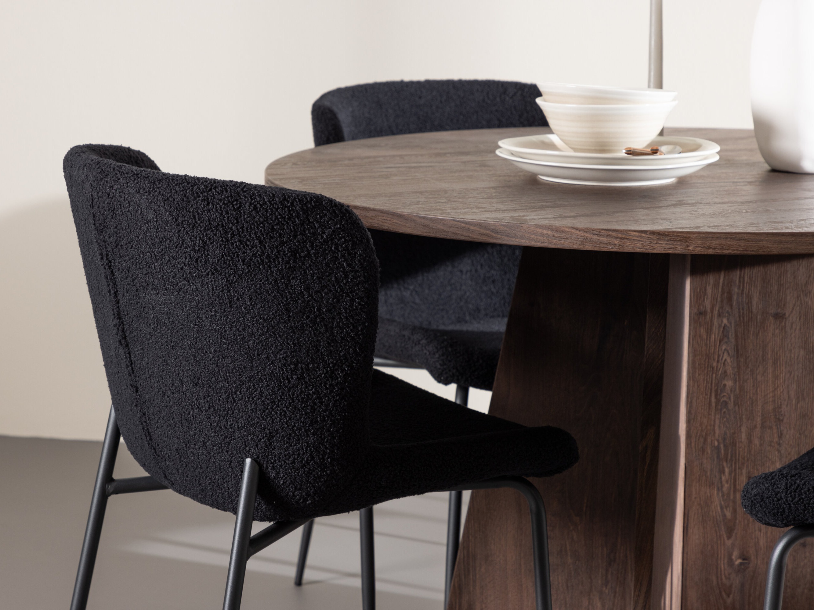 Söögitoakomplekt Dallas 5051 (Must)