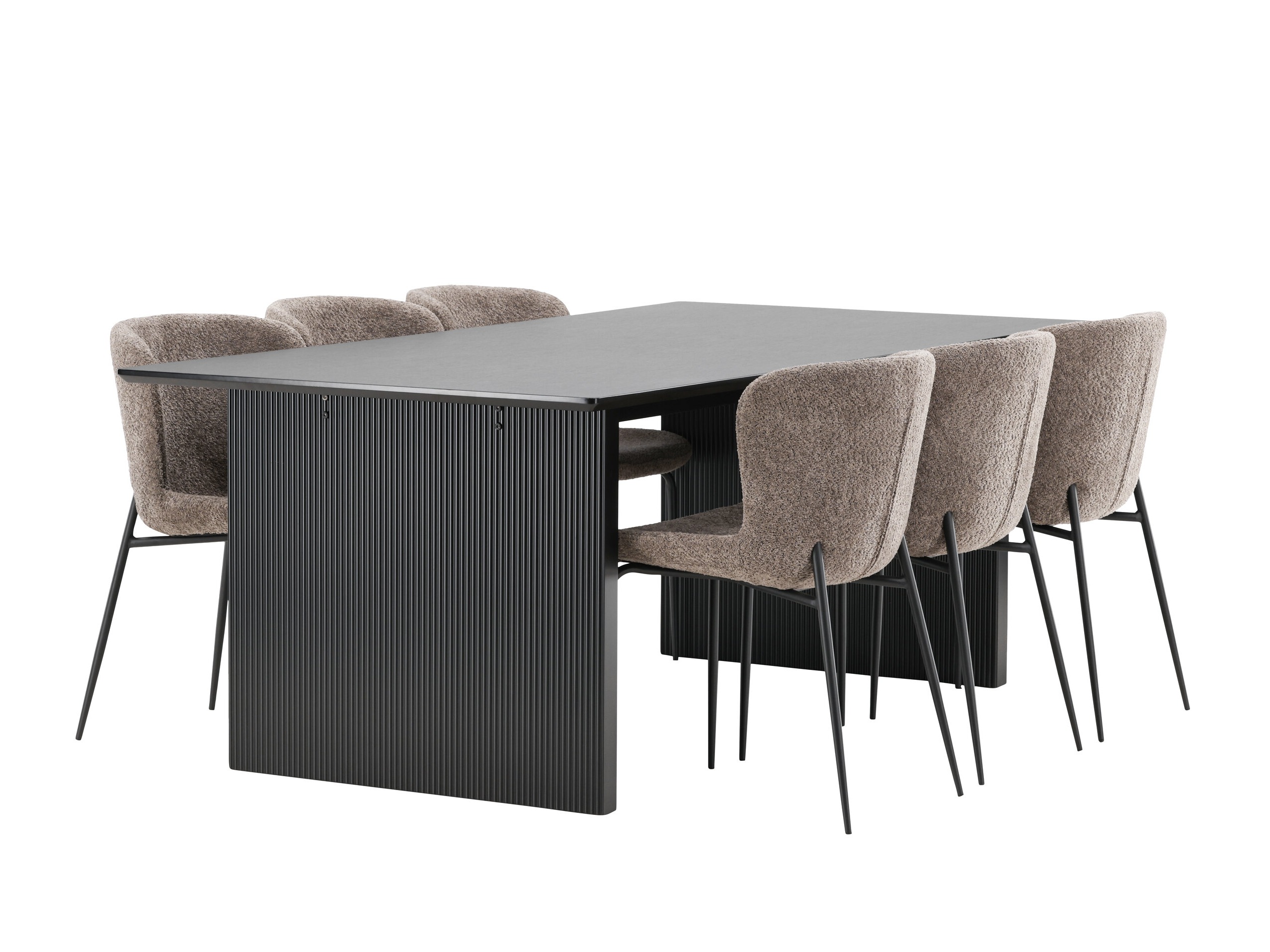 Söögitoakomplekt Dallas 5066 (Pruun)