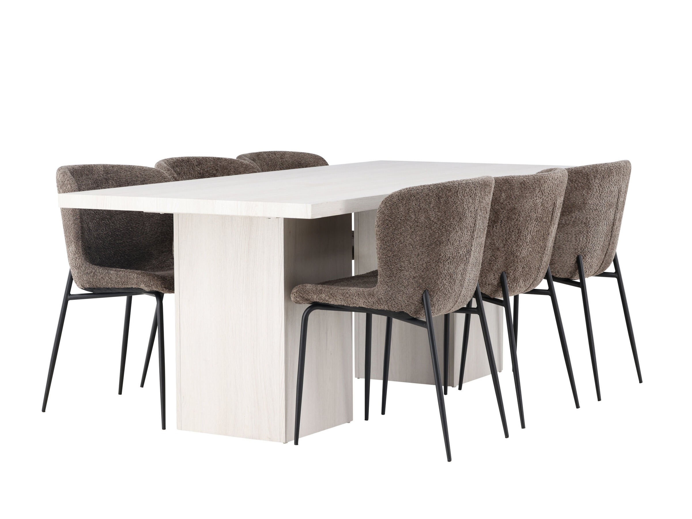 Söögitoakomplekt Dallas 5080 (Pruun)