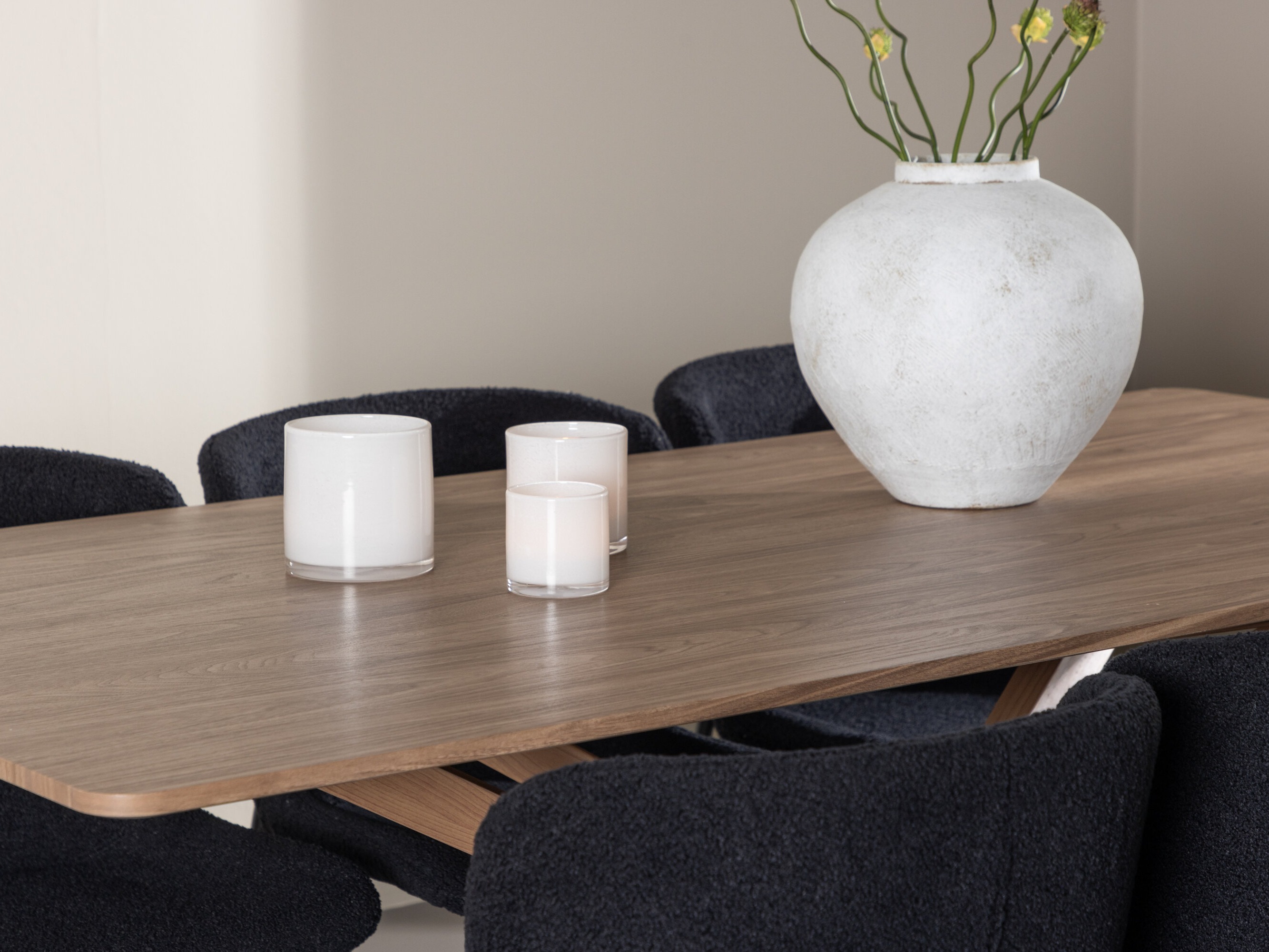 Söögitoakomplekt Dallas 5102 (Must)