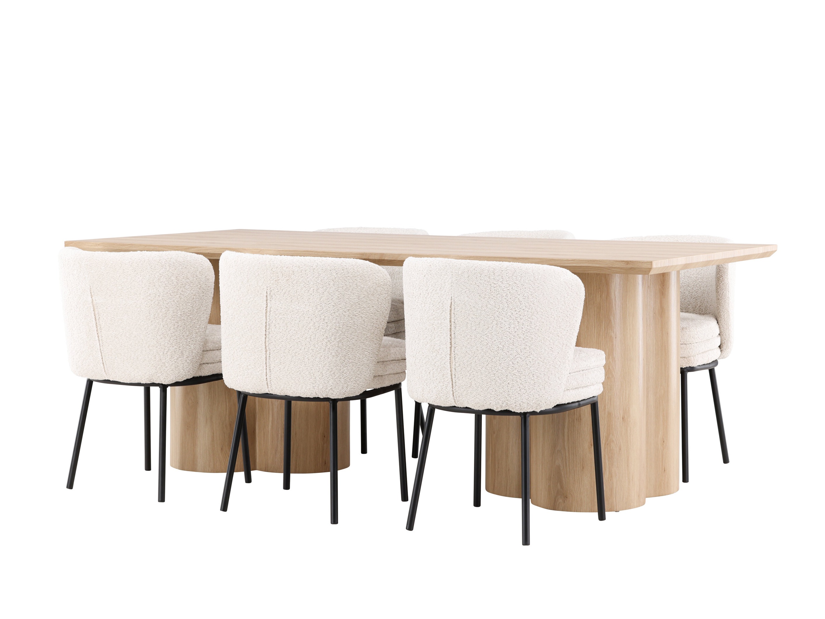 Söögitoakomplekt Dallas 5176 (Ere puit)