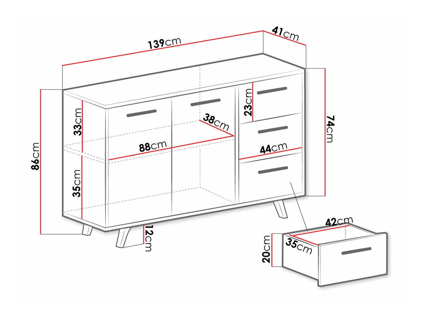 Kummut Dortivu (Valge)