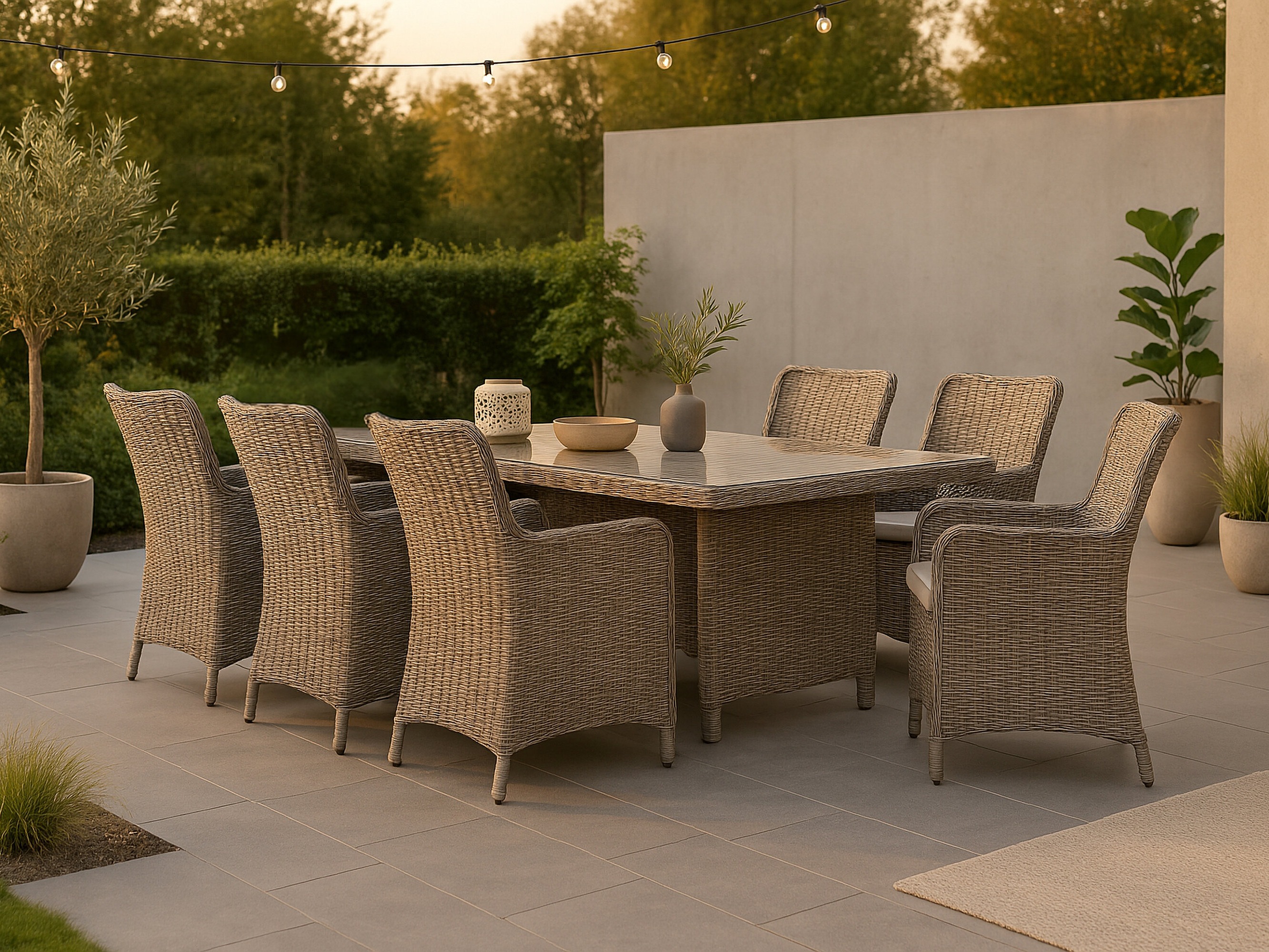 Laua ja toolide komplekt Dallas 2201 (Helepruun + Beež)