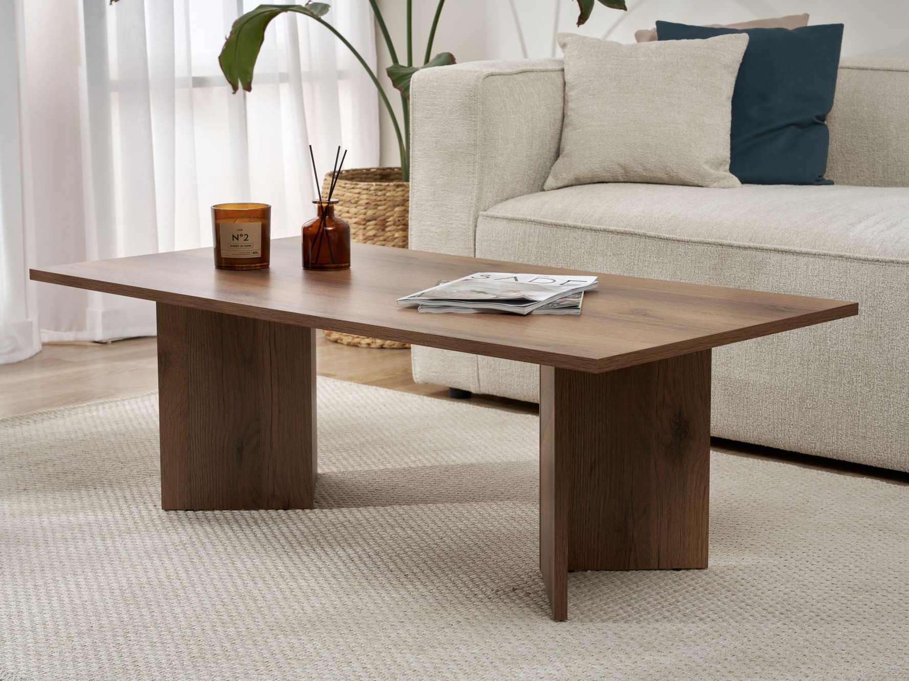 Diivanilaud Novato 132 (Pähkel)