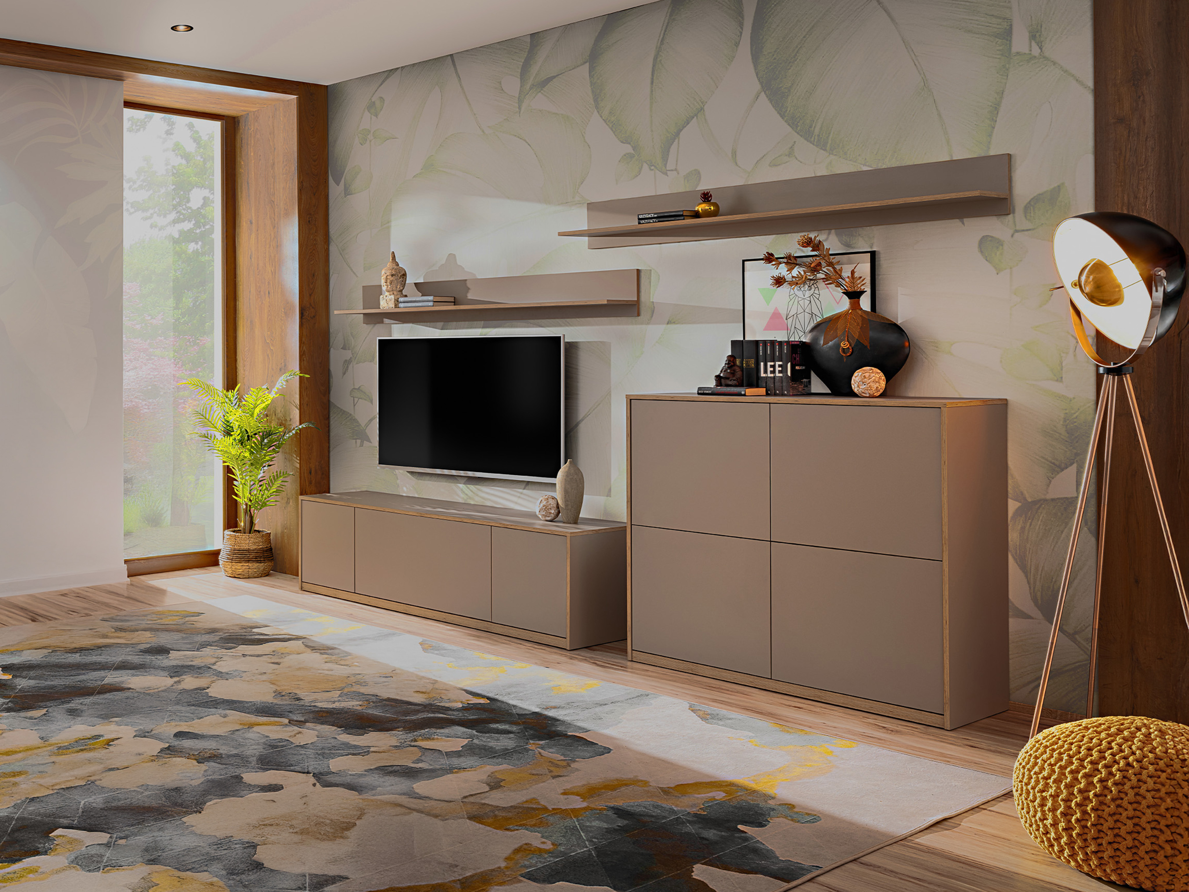 Elutoa komplekt Fivetri 109 (Hallikas-pruun)