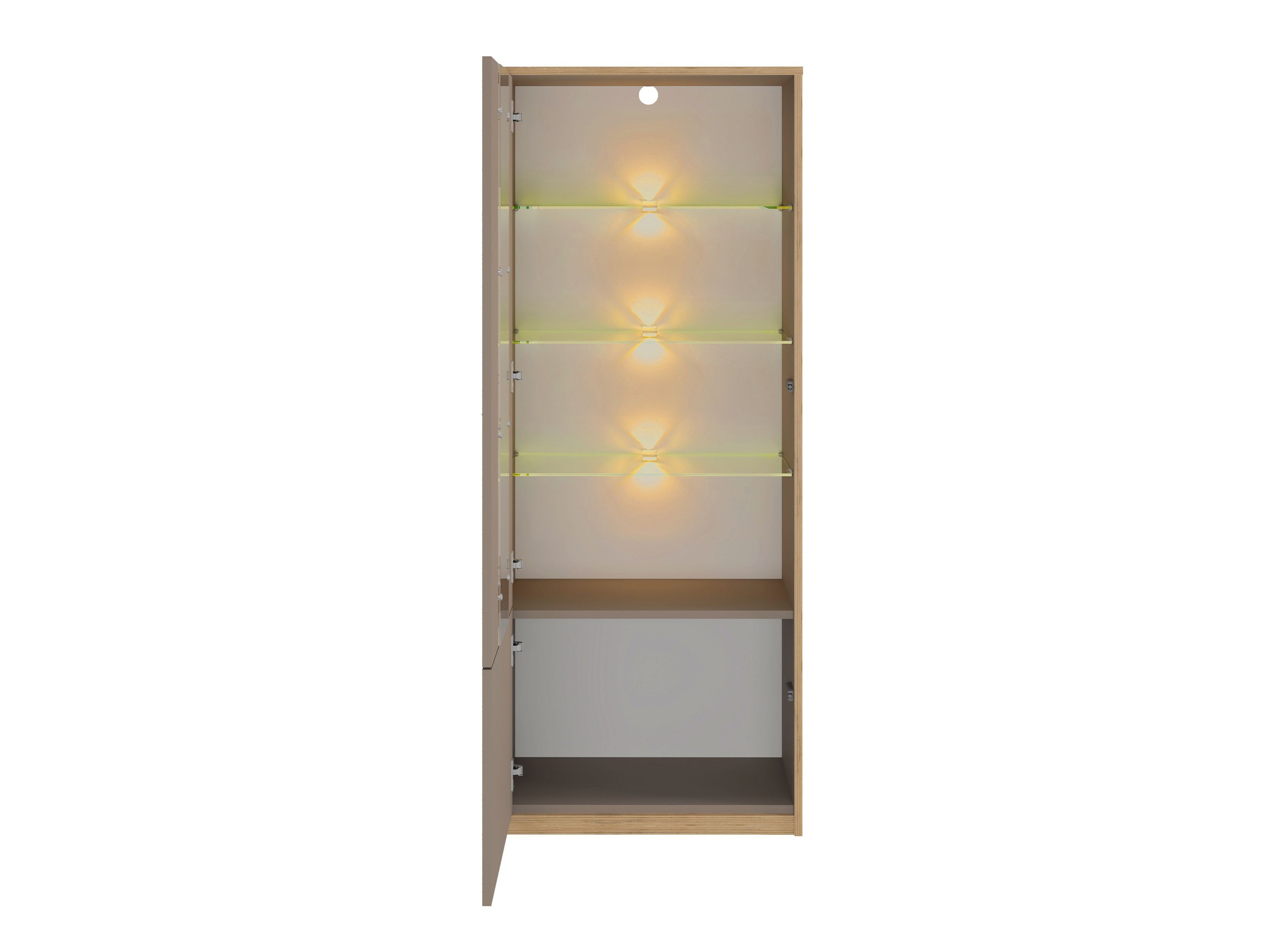 Riiul Fivetri 107 (Hallikas-pruun)