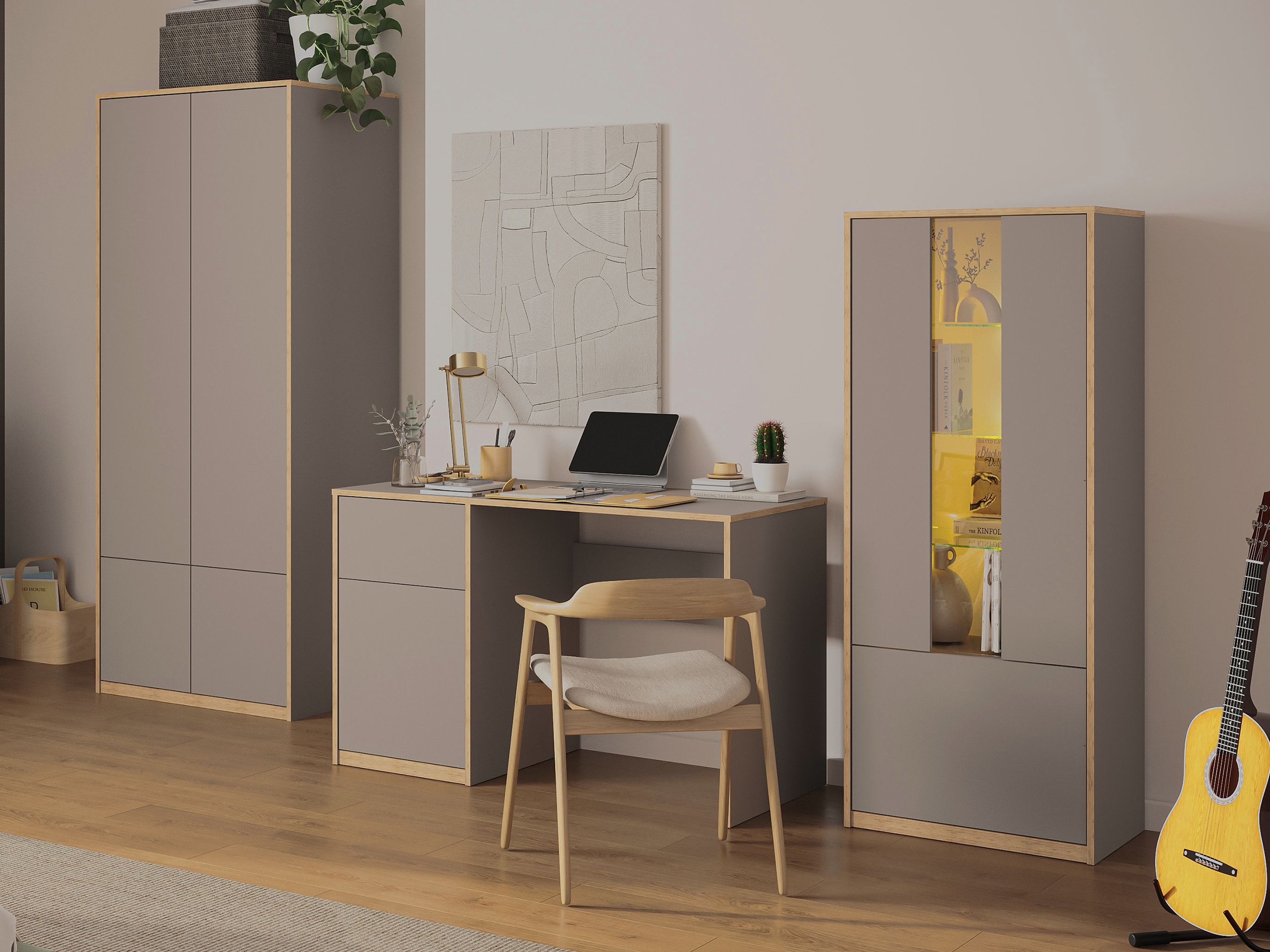 Riiul Fivetri 107 (Hallikas-pruun)