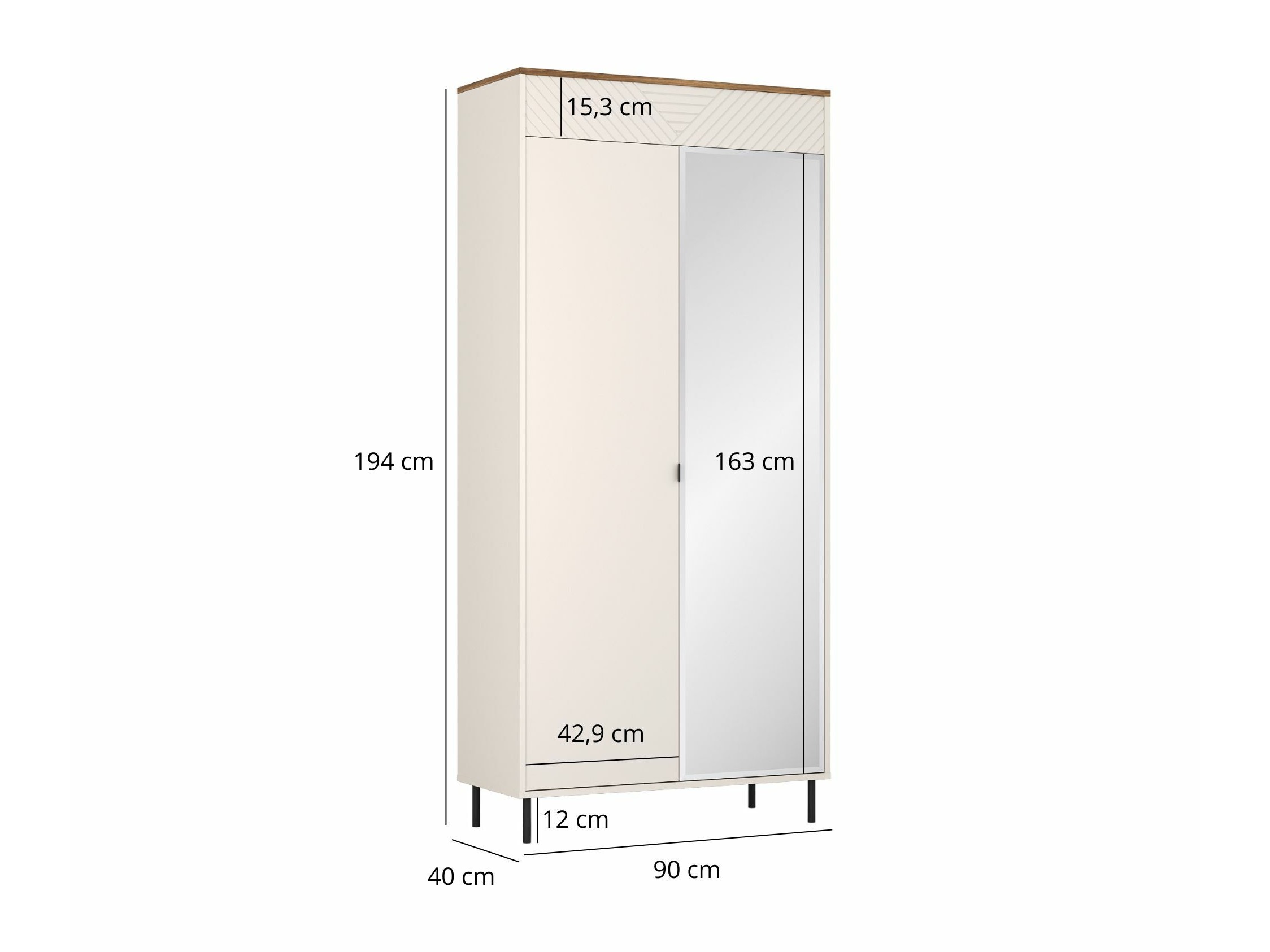 Riidekapp Novtivu 113