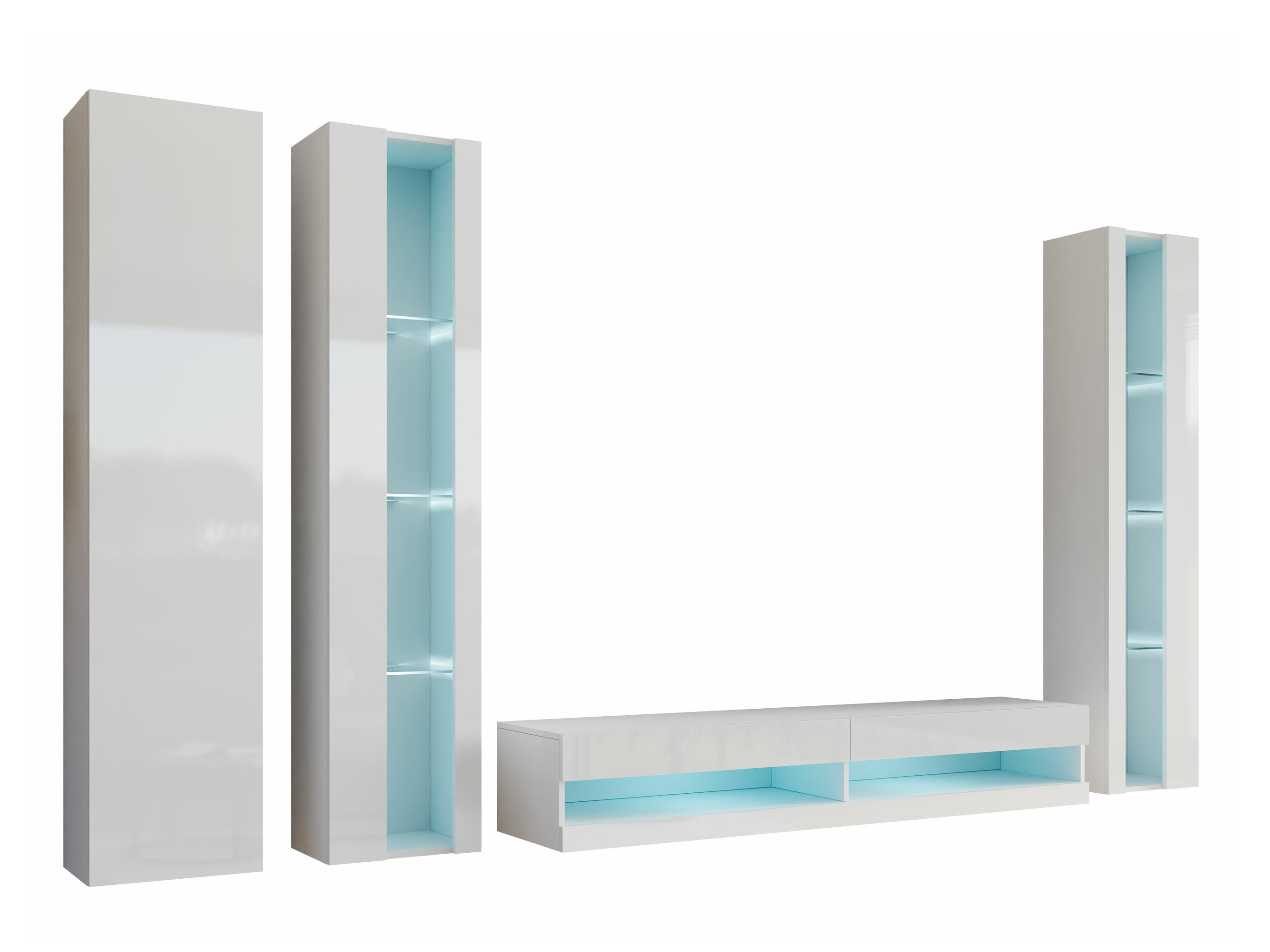 Elutoa komplekt Venenou 116 (Valge + Läikiv valge)