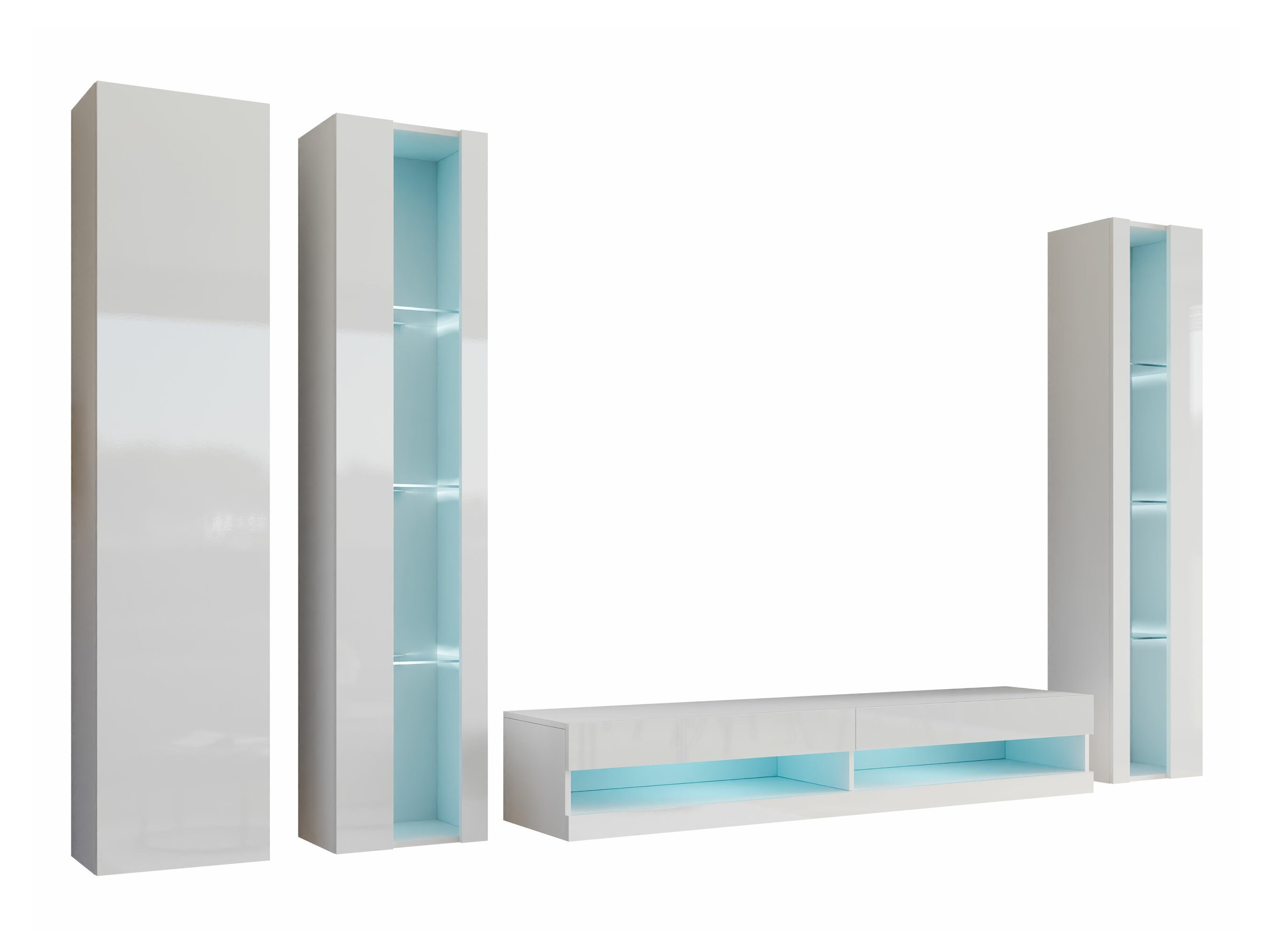 Elutoa komplekt Venenou 116 (Valge + Läikiv valge)