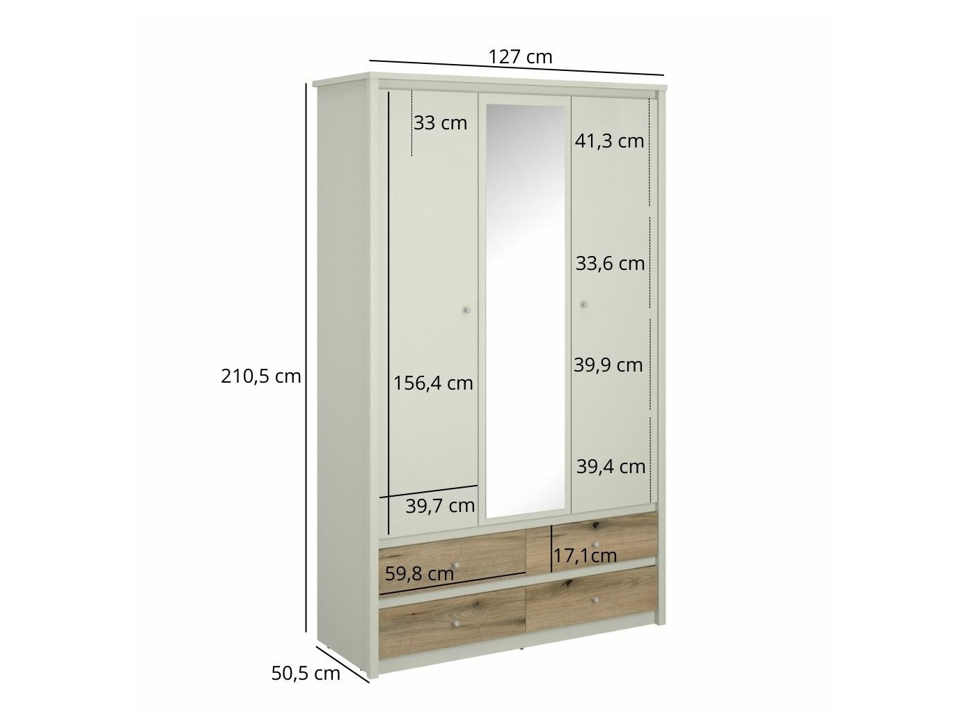 Riidekapp Fentoli 117