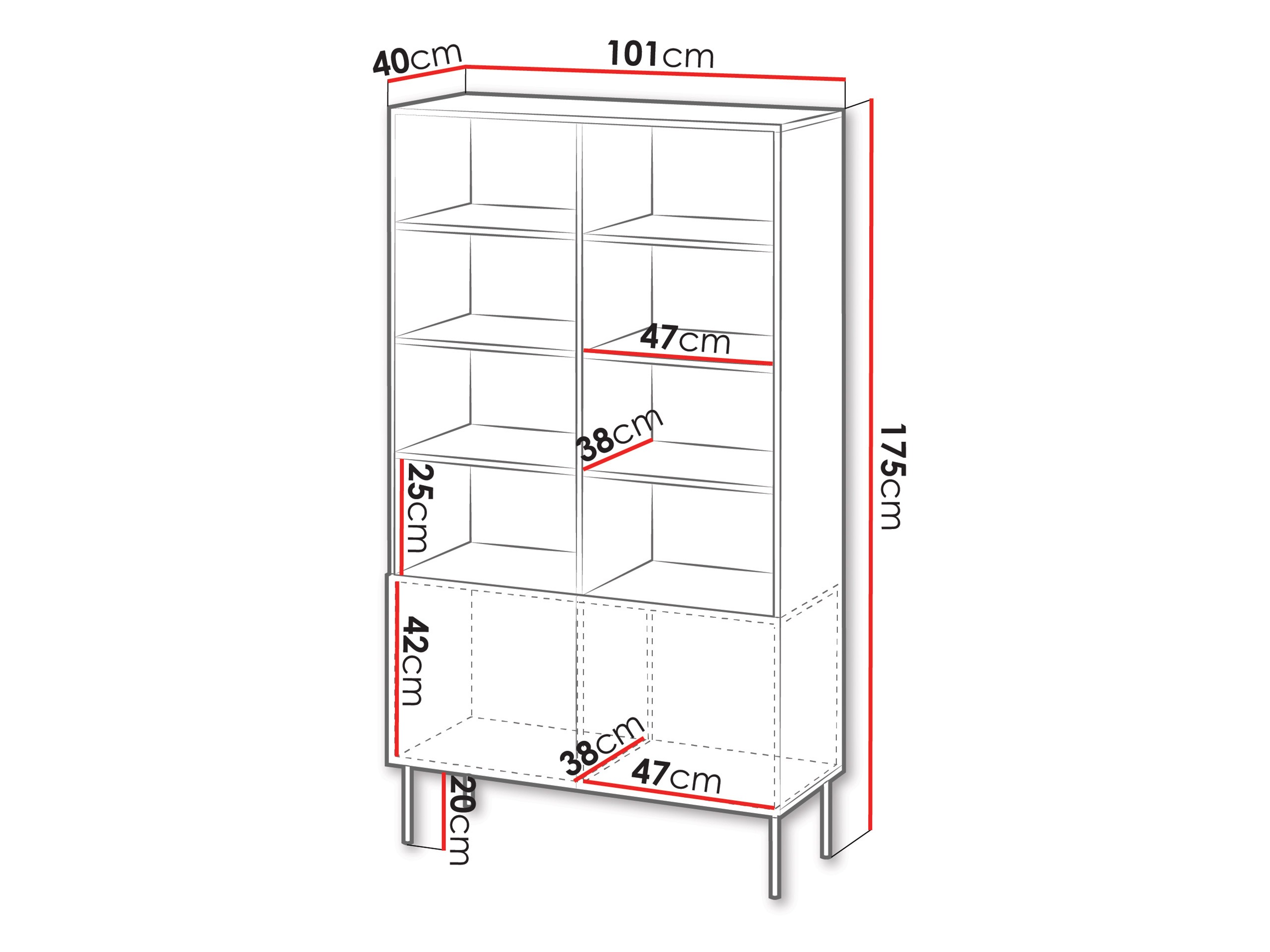 Riiul Evavese 106 (Beež)