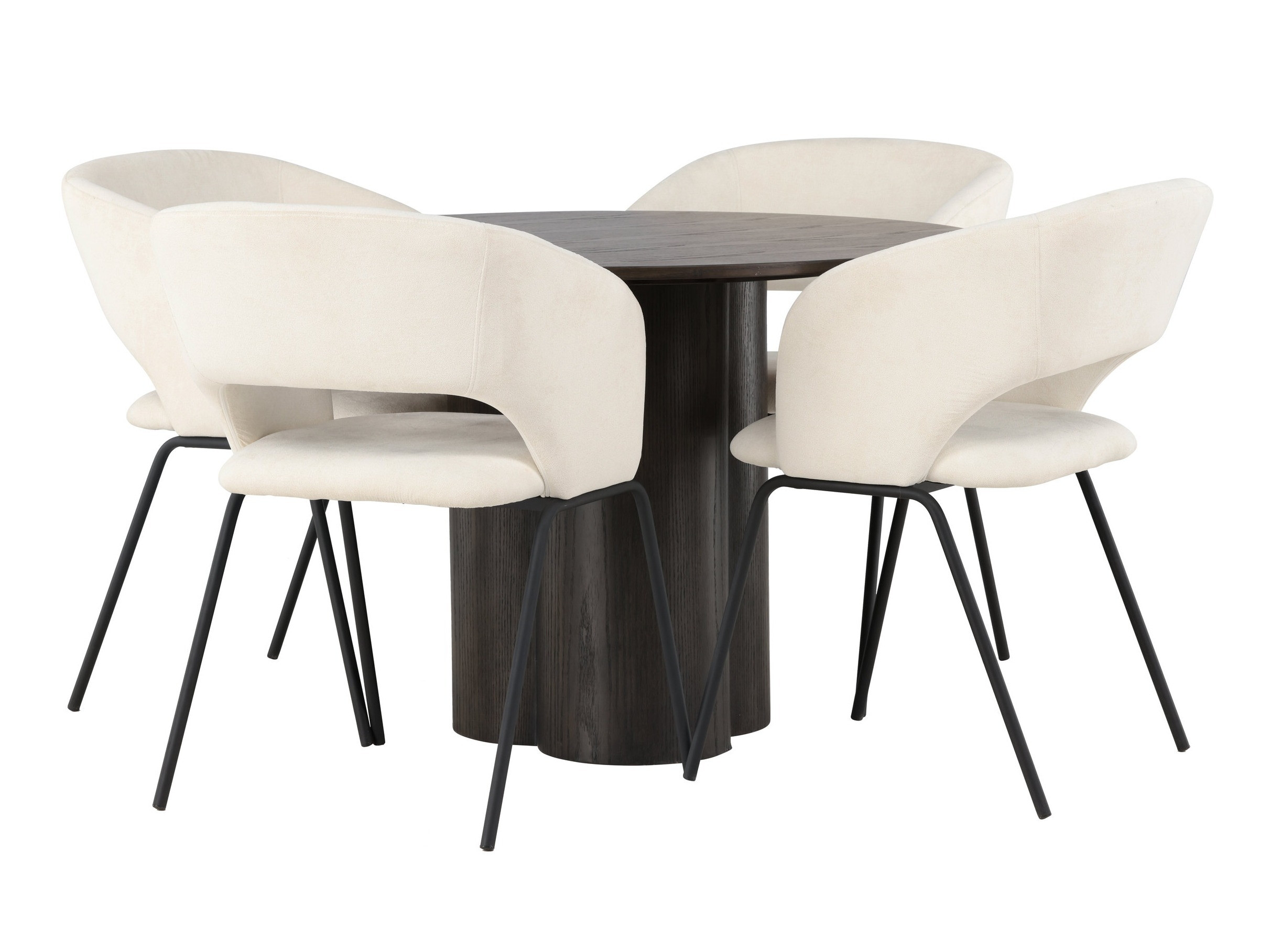 Söögitoakomplekt Dallas 5132 (Tume puit)