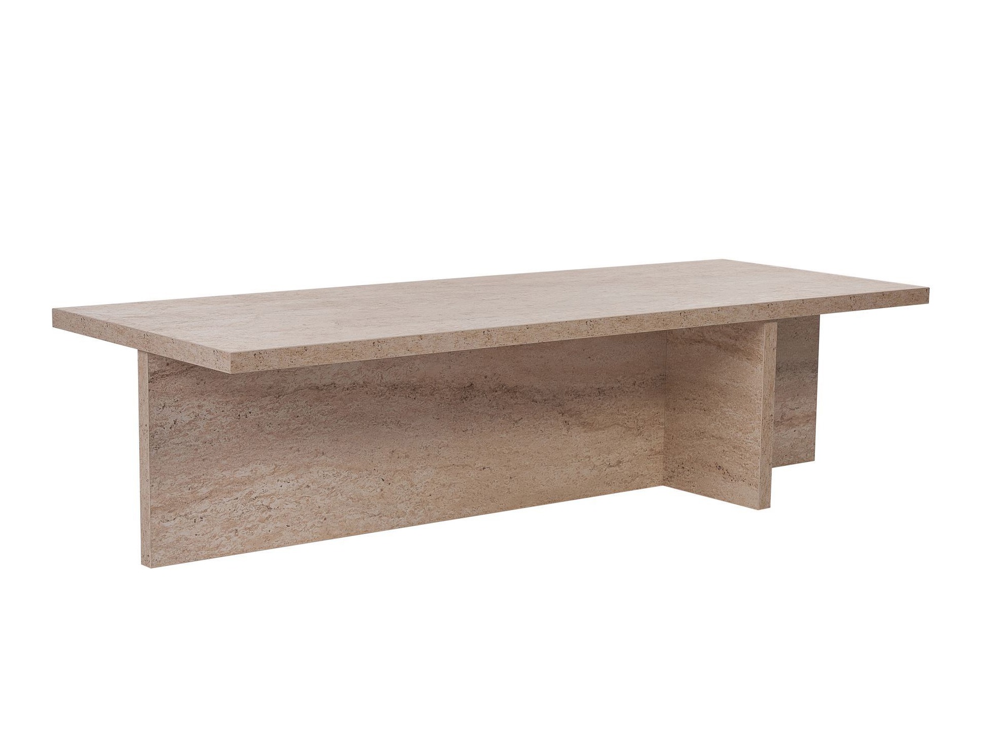 Diivanilaud Novato 136 (Hele travertiin)