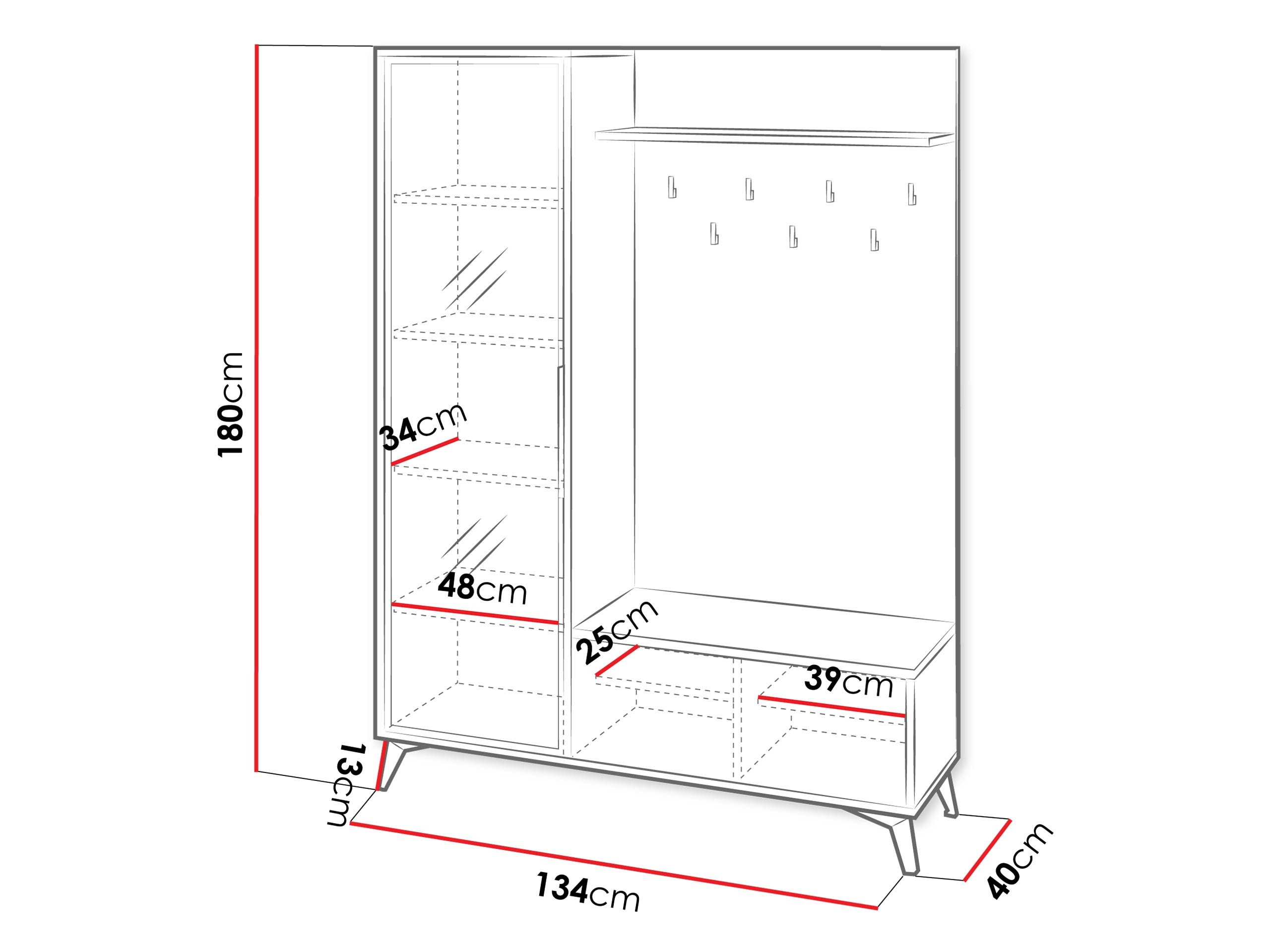 Esikukomplekt Comfivo Camlue 115