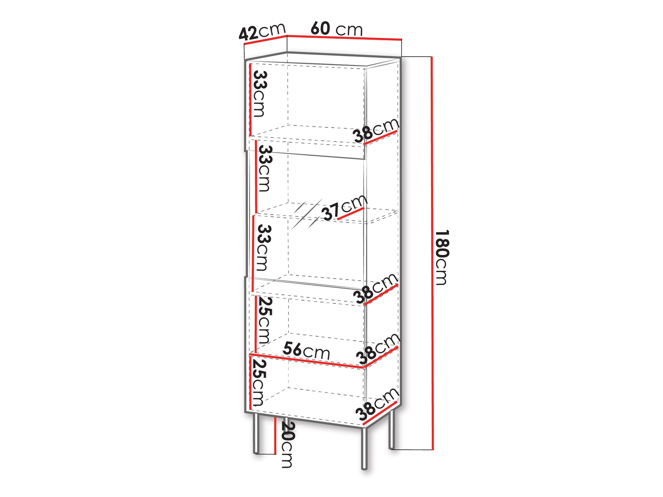 Riiul Evavese 108 (Beež)