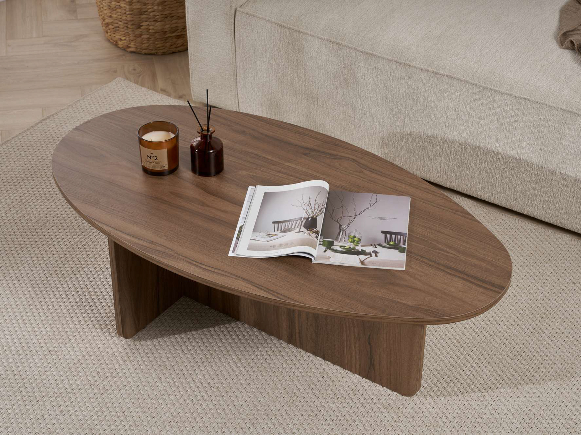 Diivanilaud Novato 139 (Pähkel)