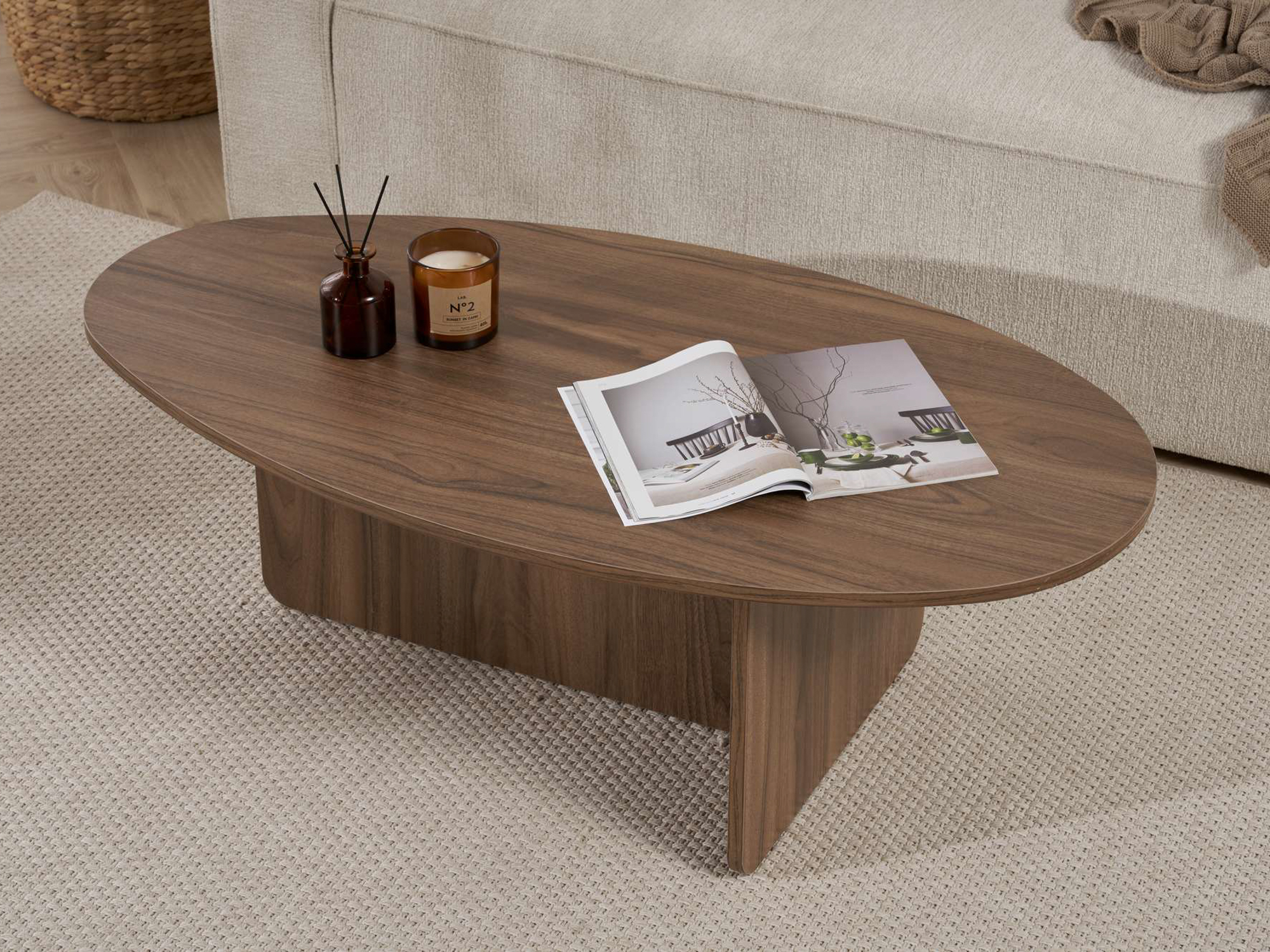 Diivanilaud Novato 139 (Pähkel)