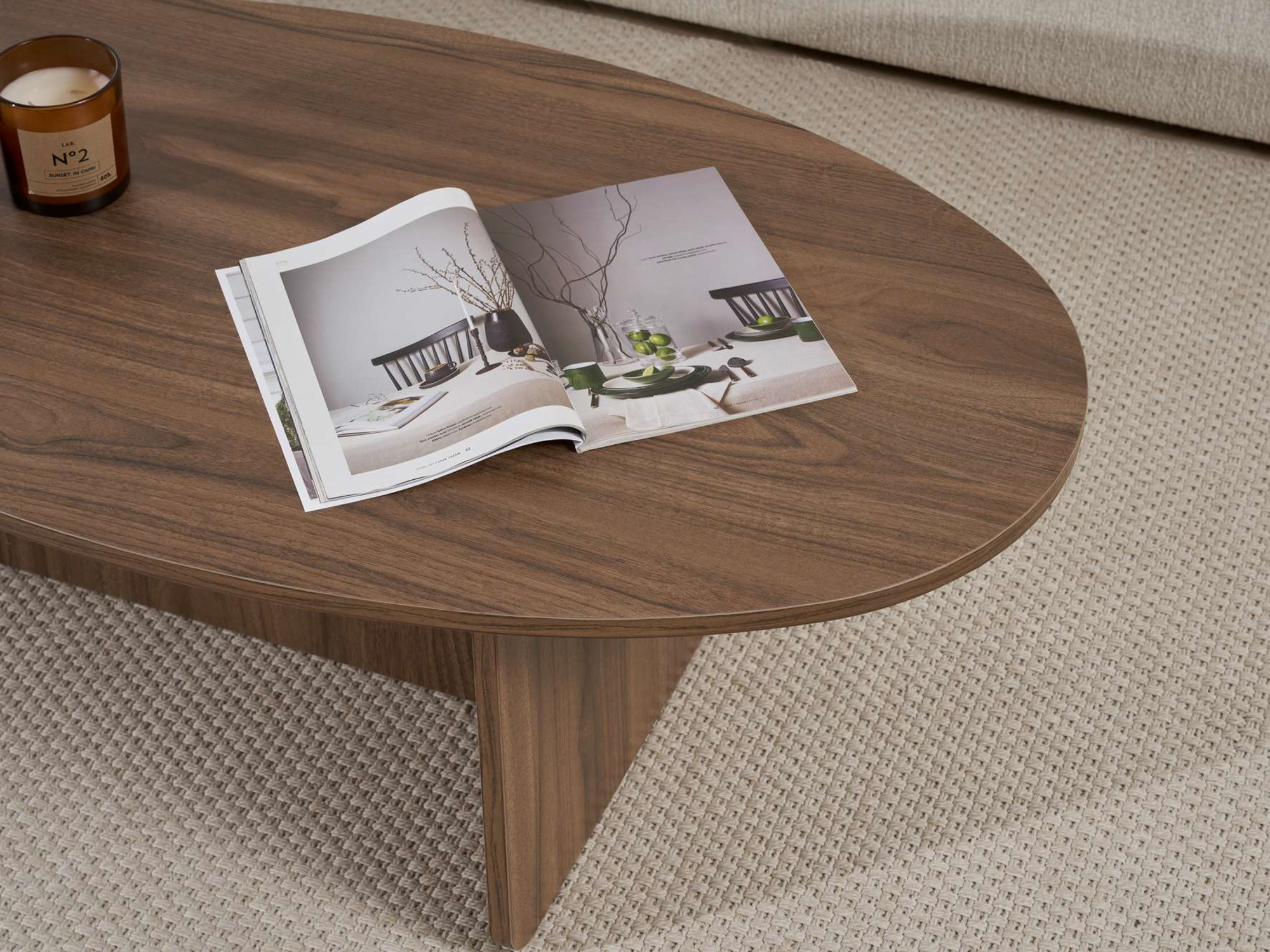 Diivanilaud Novato 139 (Pähkel)