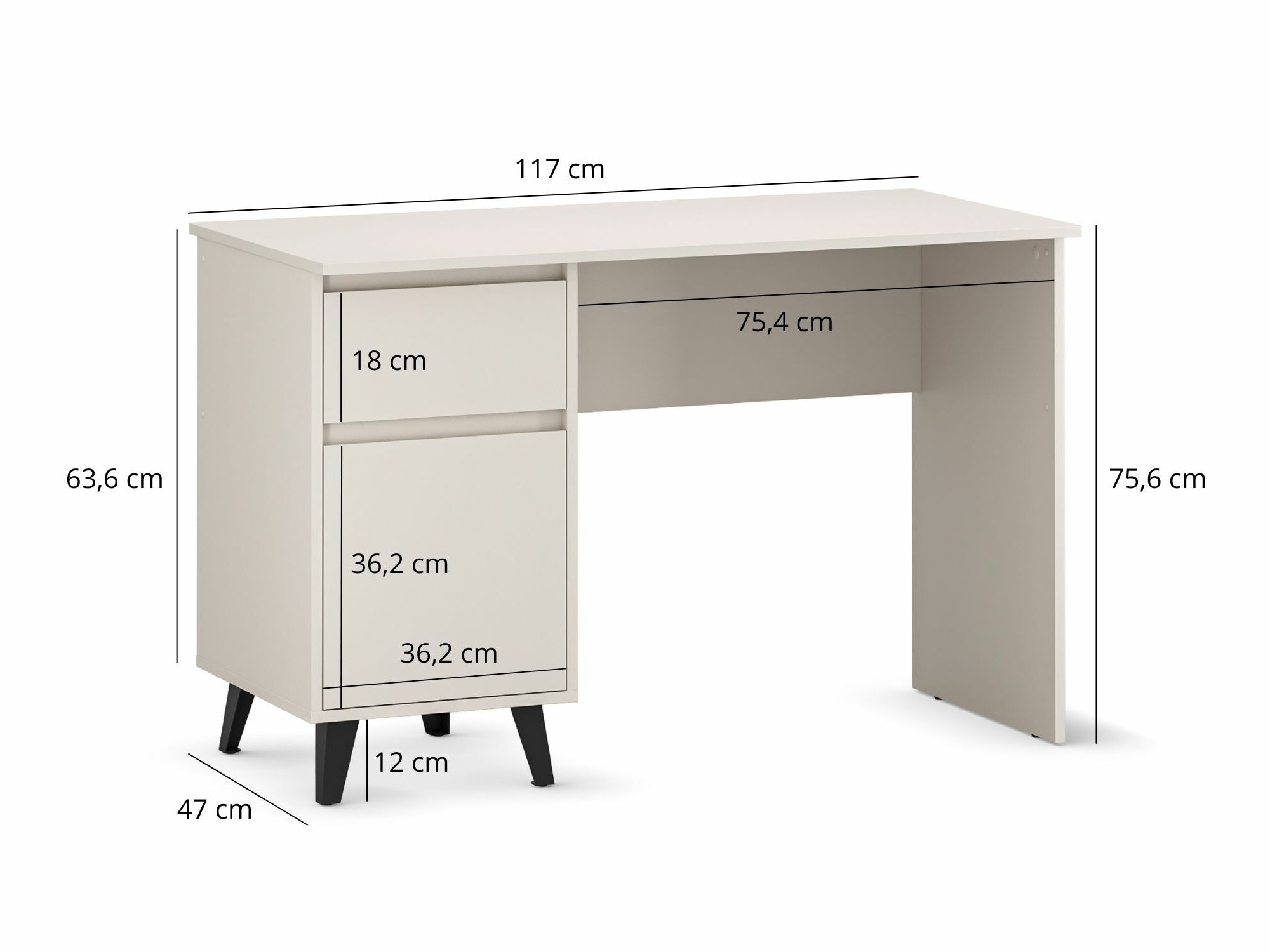 Kirjutuslaud Tetena 100 (Kašmiir)