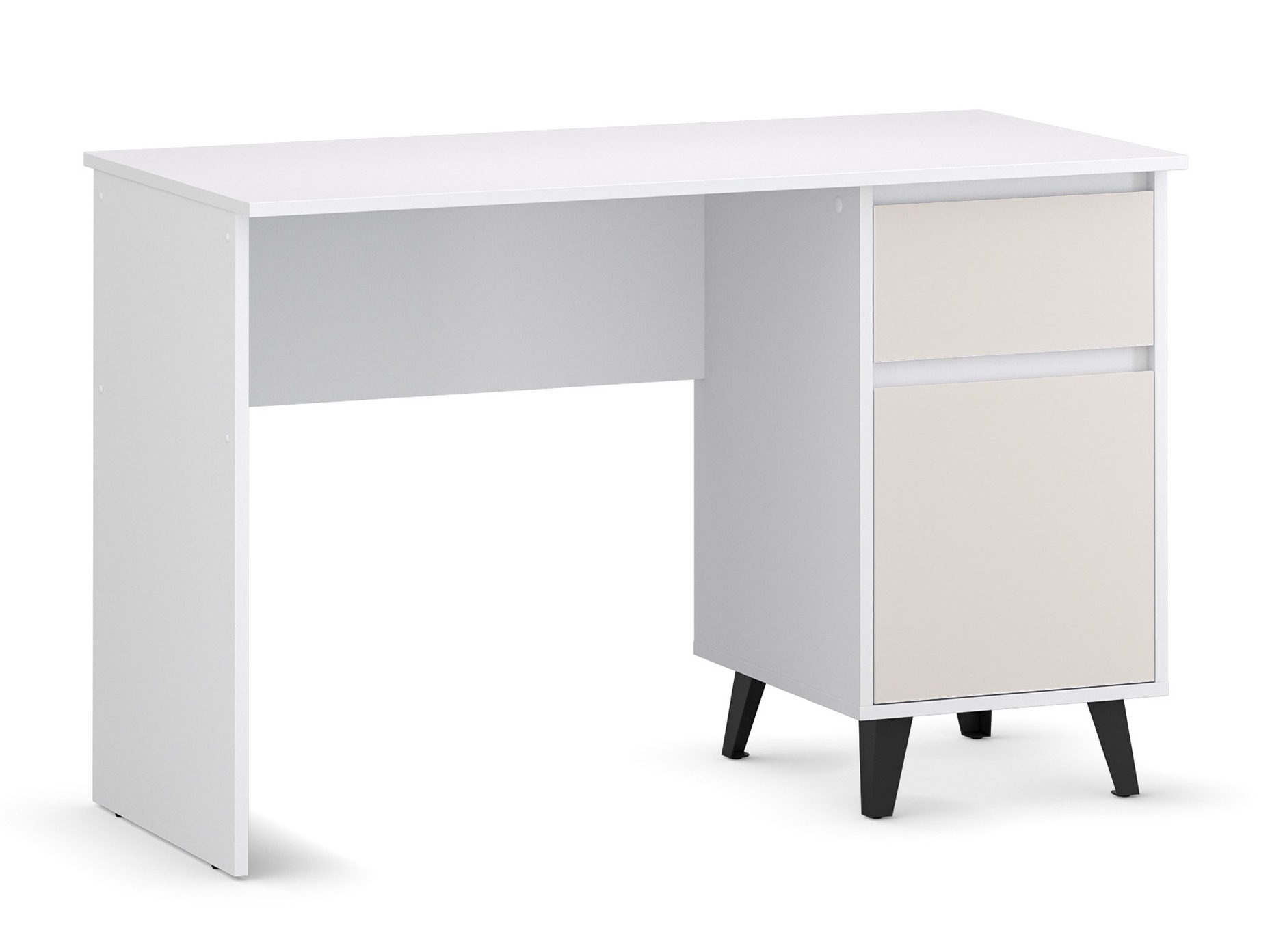 Kirjutuslaud Tetena 100 (Valge + Kašmiir)