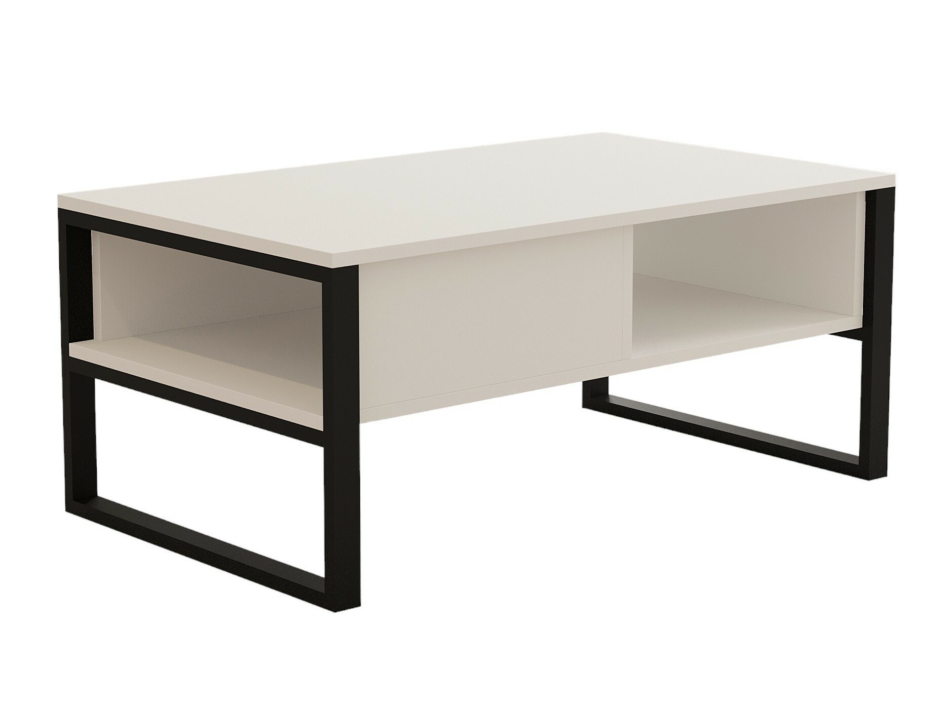 Diivanilaud Kailua 2687 (Valge + Must)