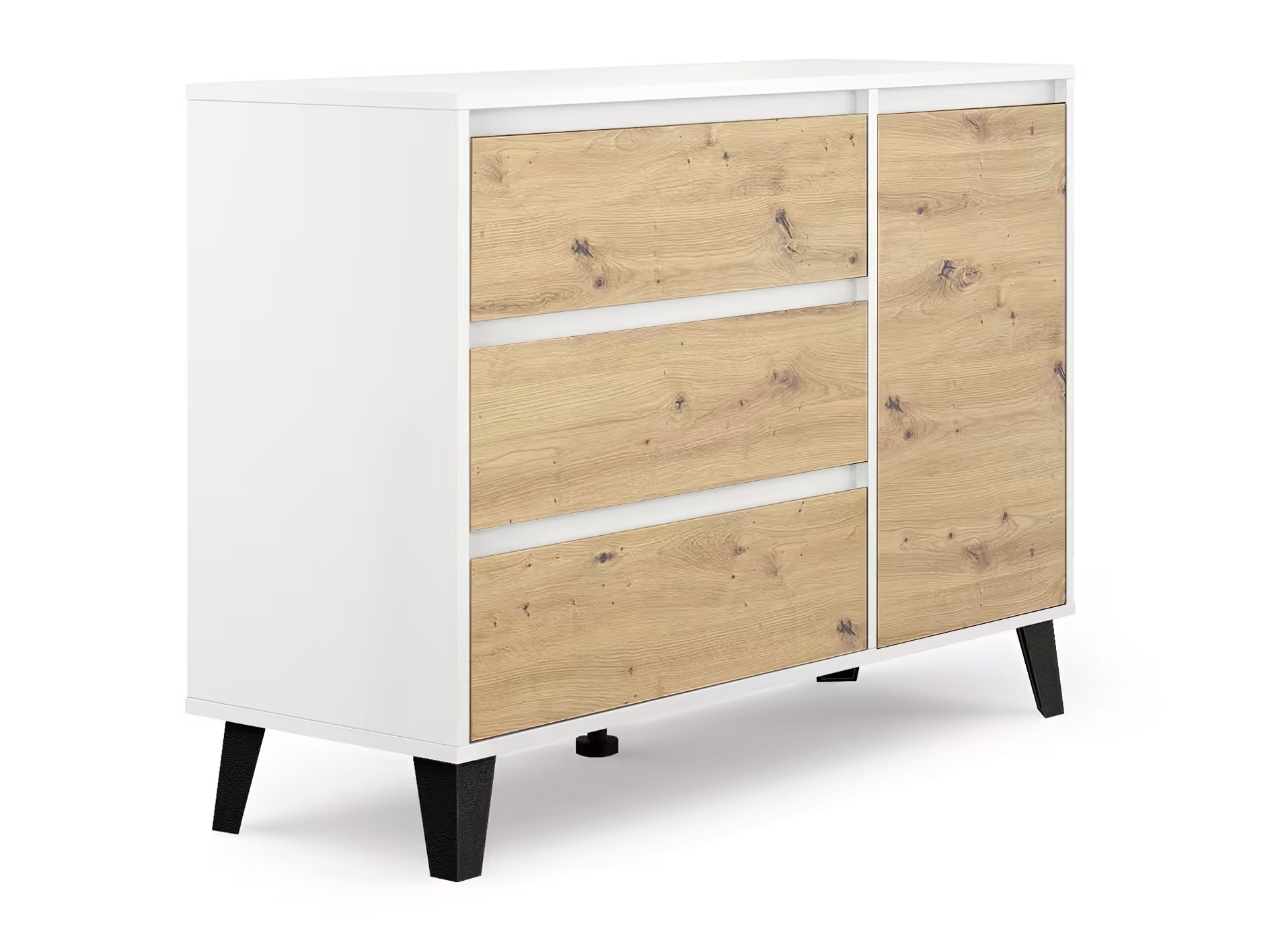 Kummut Tetena 101 (Valge + Artisan tamm)