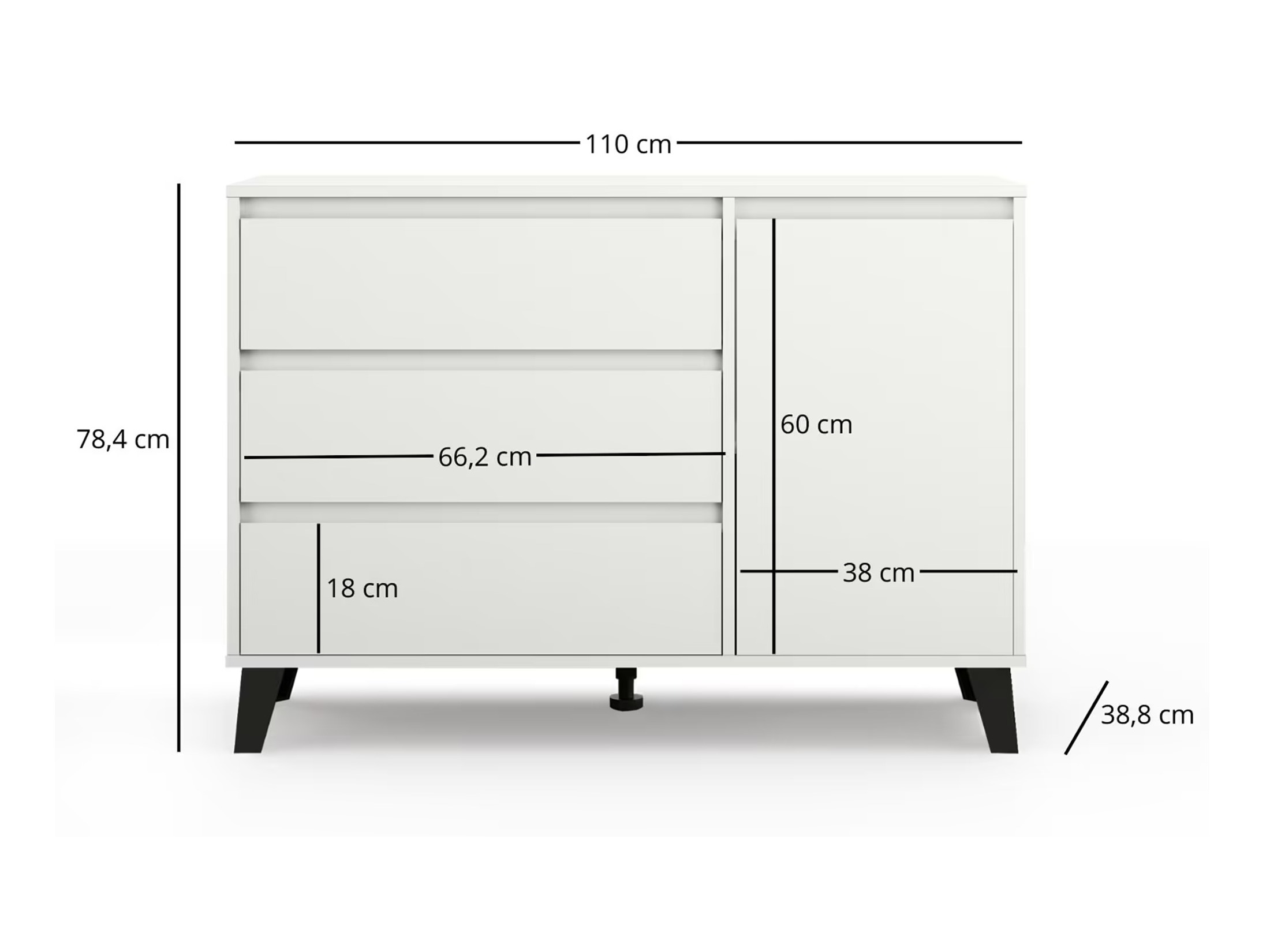 Kummut Tetena 101 (Valge)