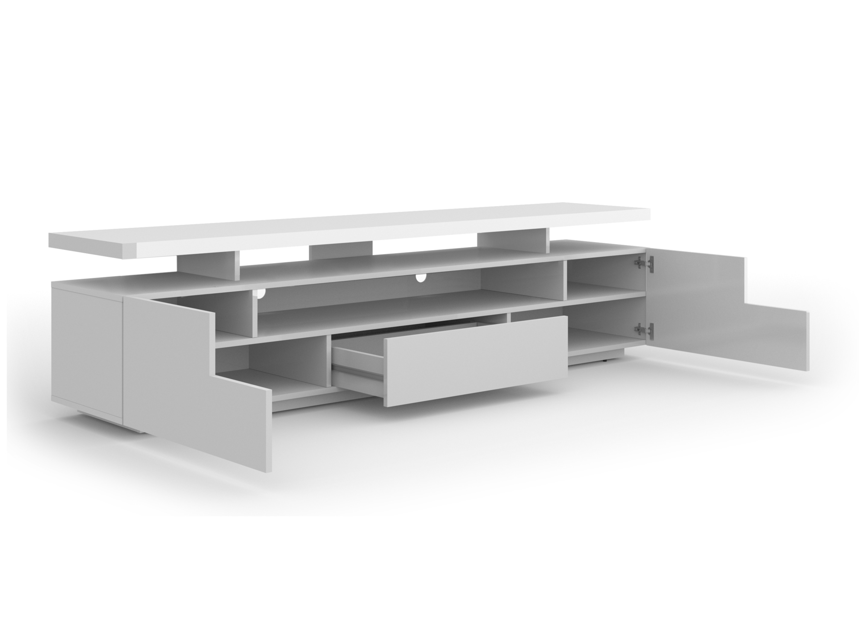 TV-alus Buffalo 175 (Läikiv valge)